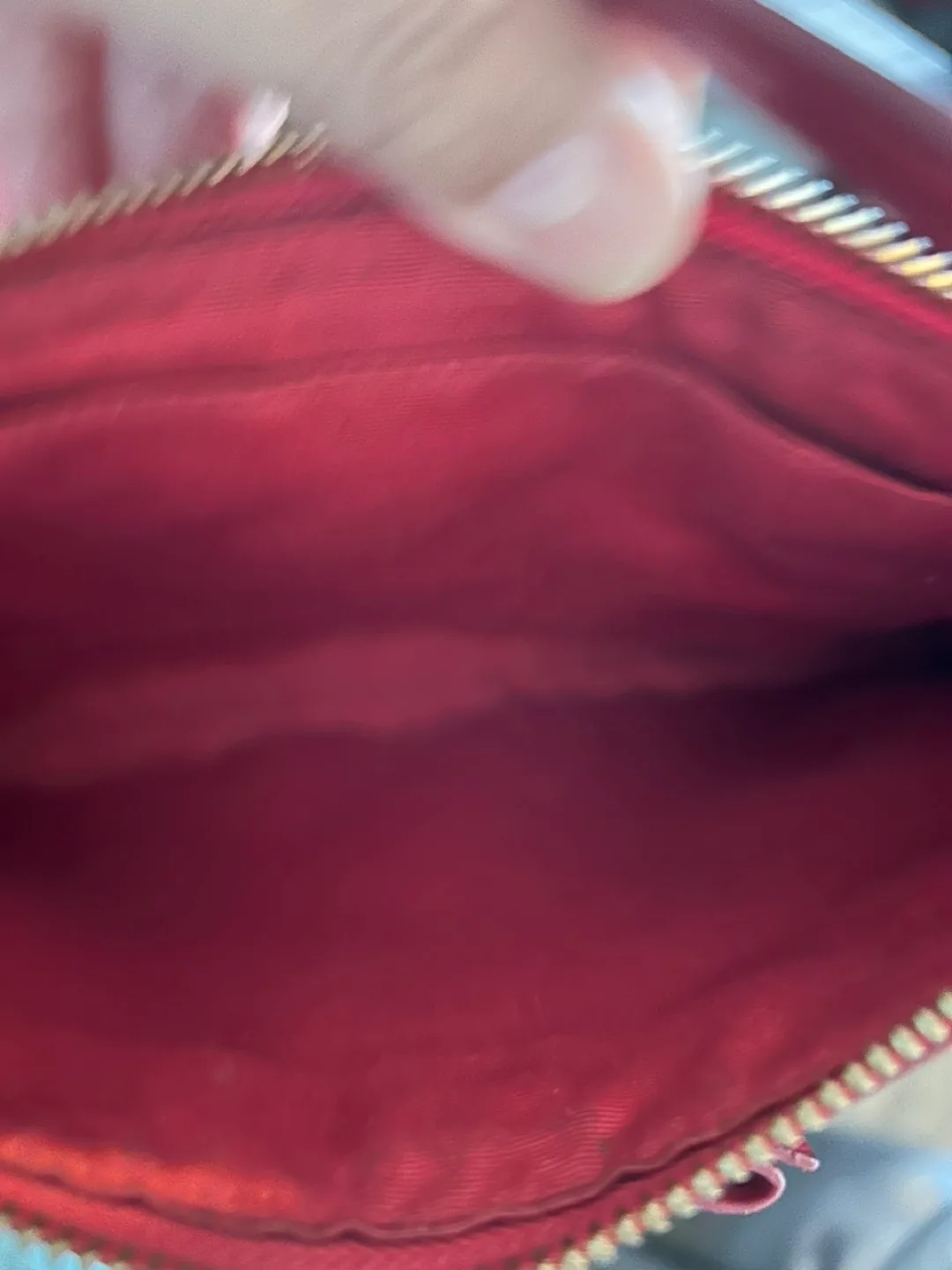 Coach Red Leather Crossbody Bag image indicator(6)