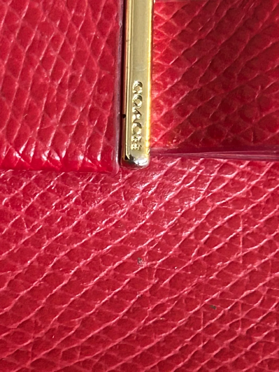 Coach Red Leather Crossbody Bag image indicator(4)