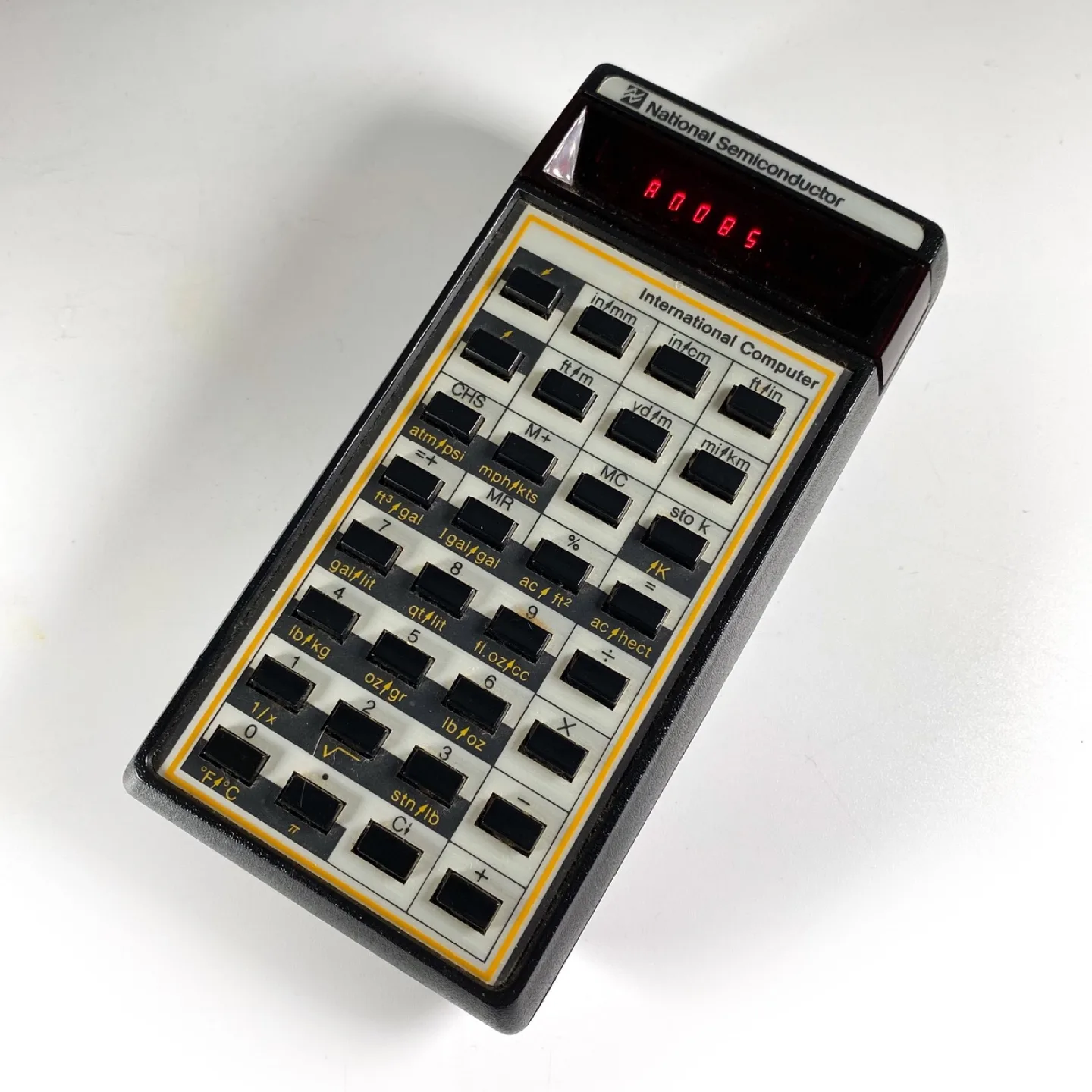 Vintage 1978 National Semiconductor Calculator image indicator(3)