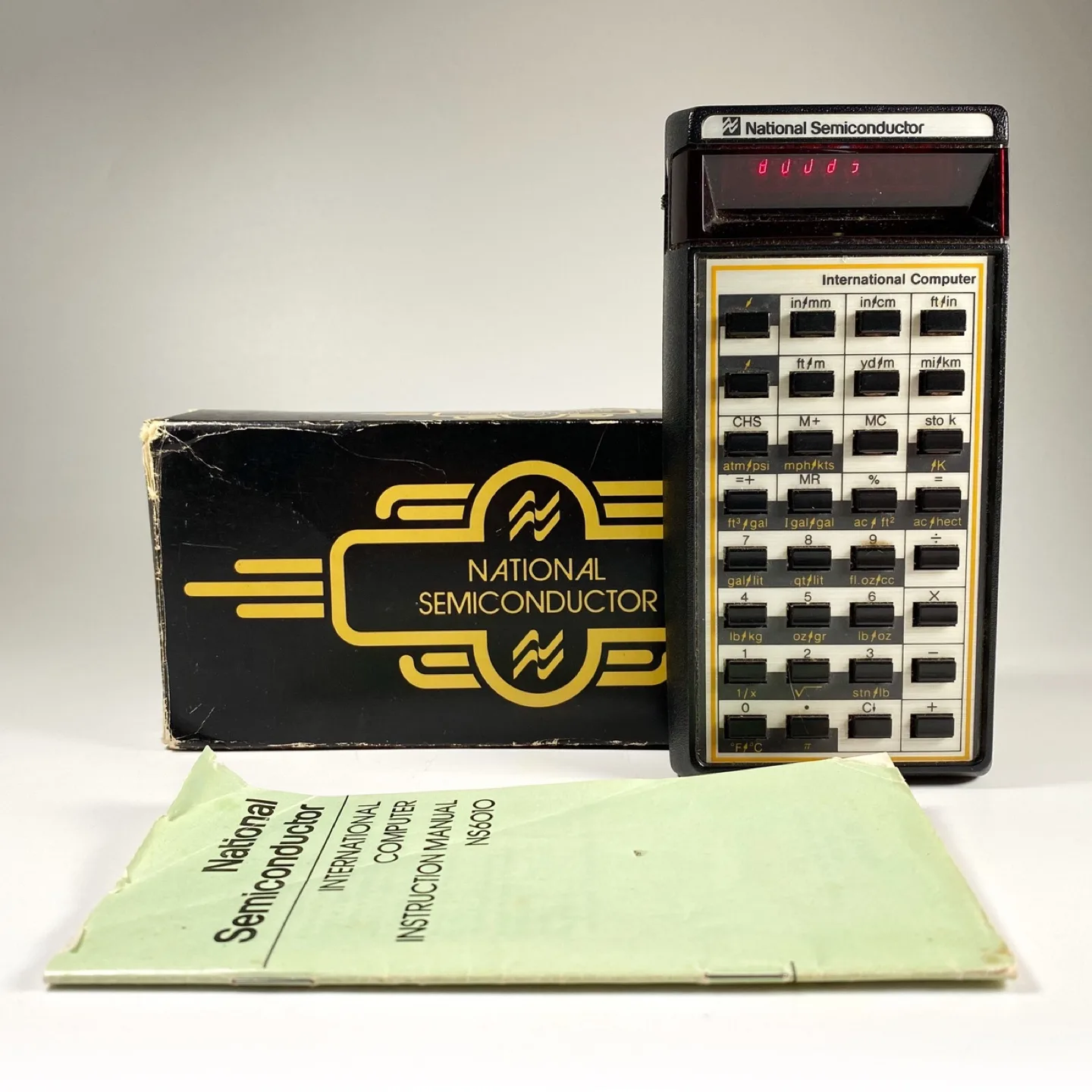 Vintage 1978 National Semiconductor Calculator thumbnail