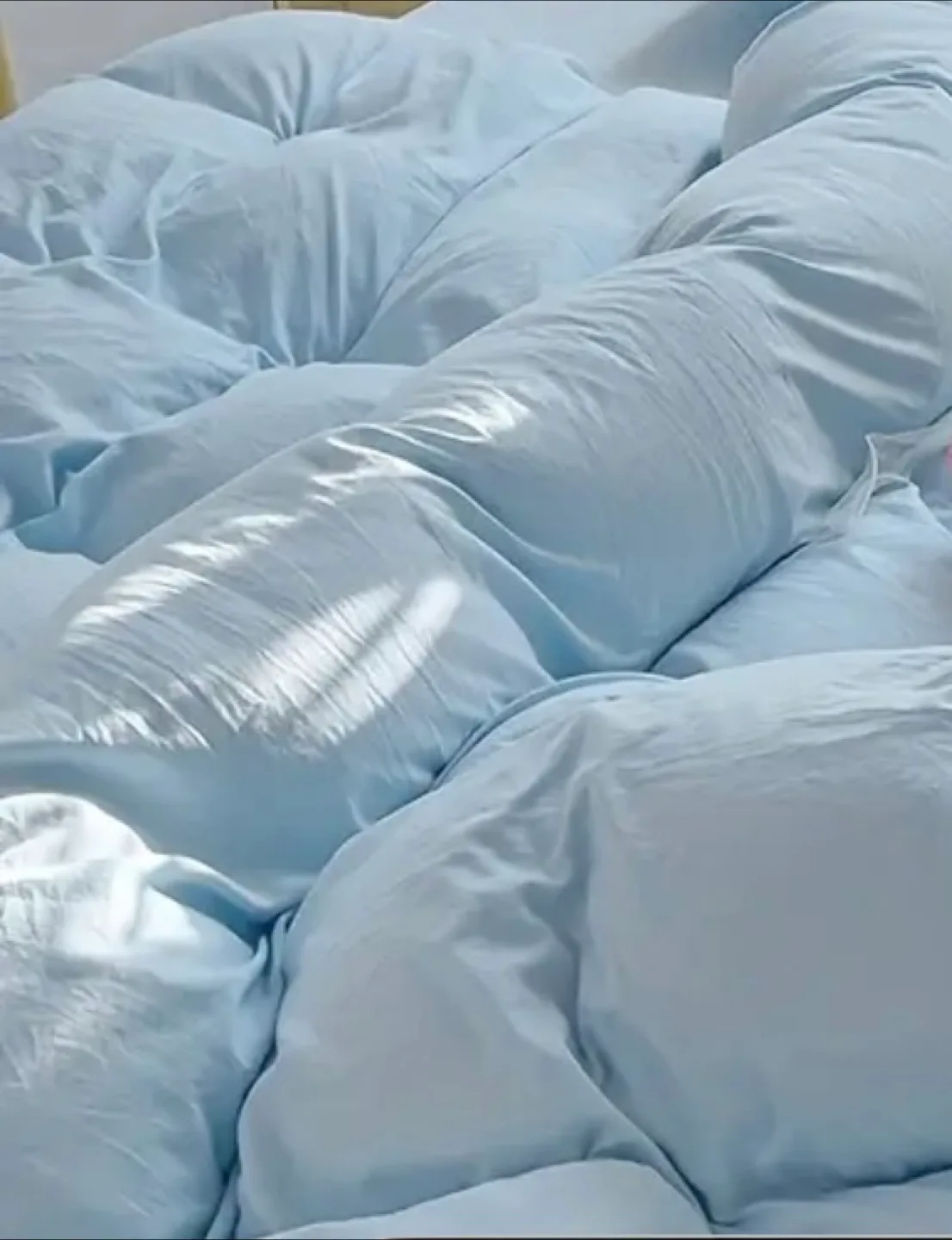 Light Blue Bedding Set, size: full, double image indicator(2)