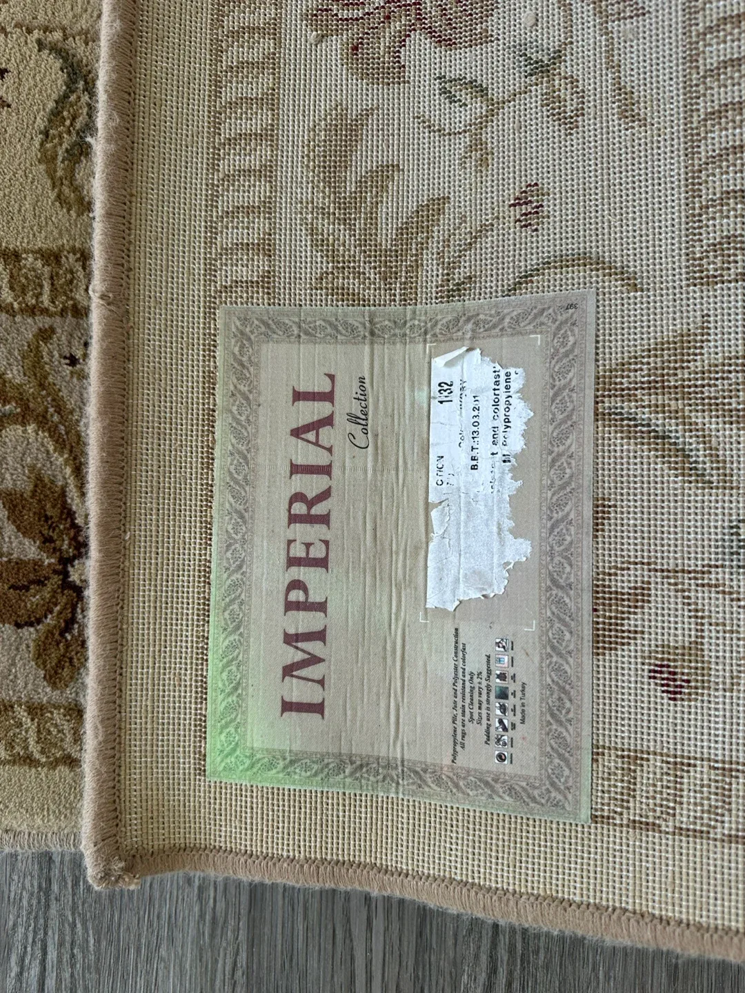 Imperial Collection Area Rug - Floral Pattern image indicator(2)