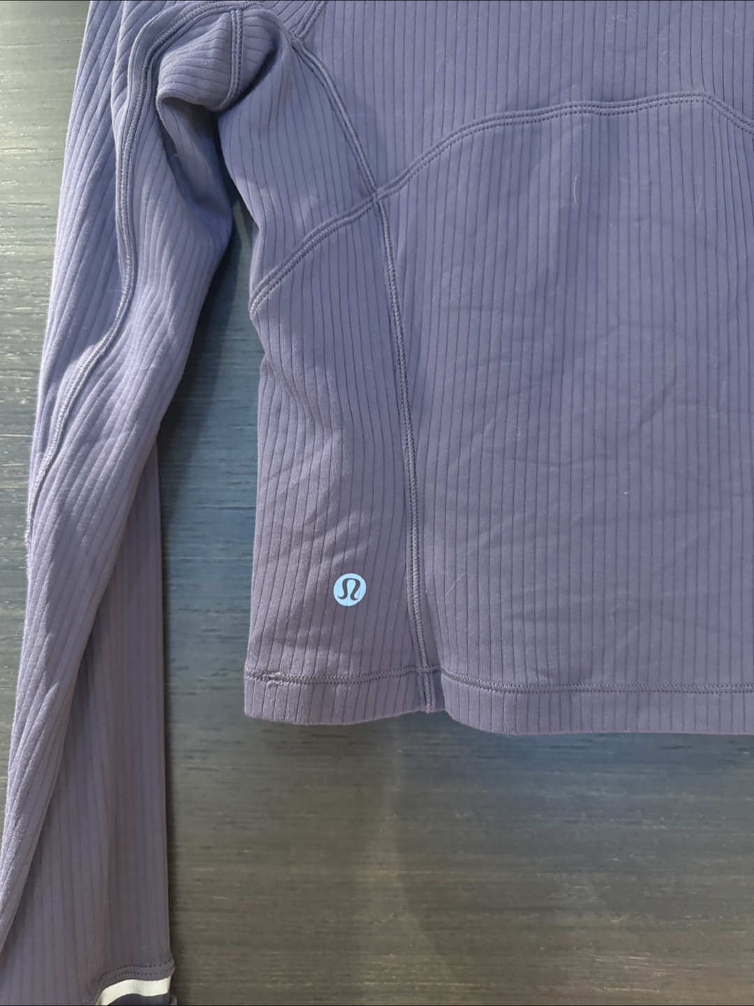 Lululemon It's Rulu Ribbed Cropped Half Zip - photo 5