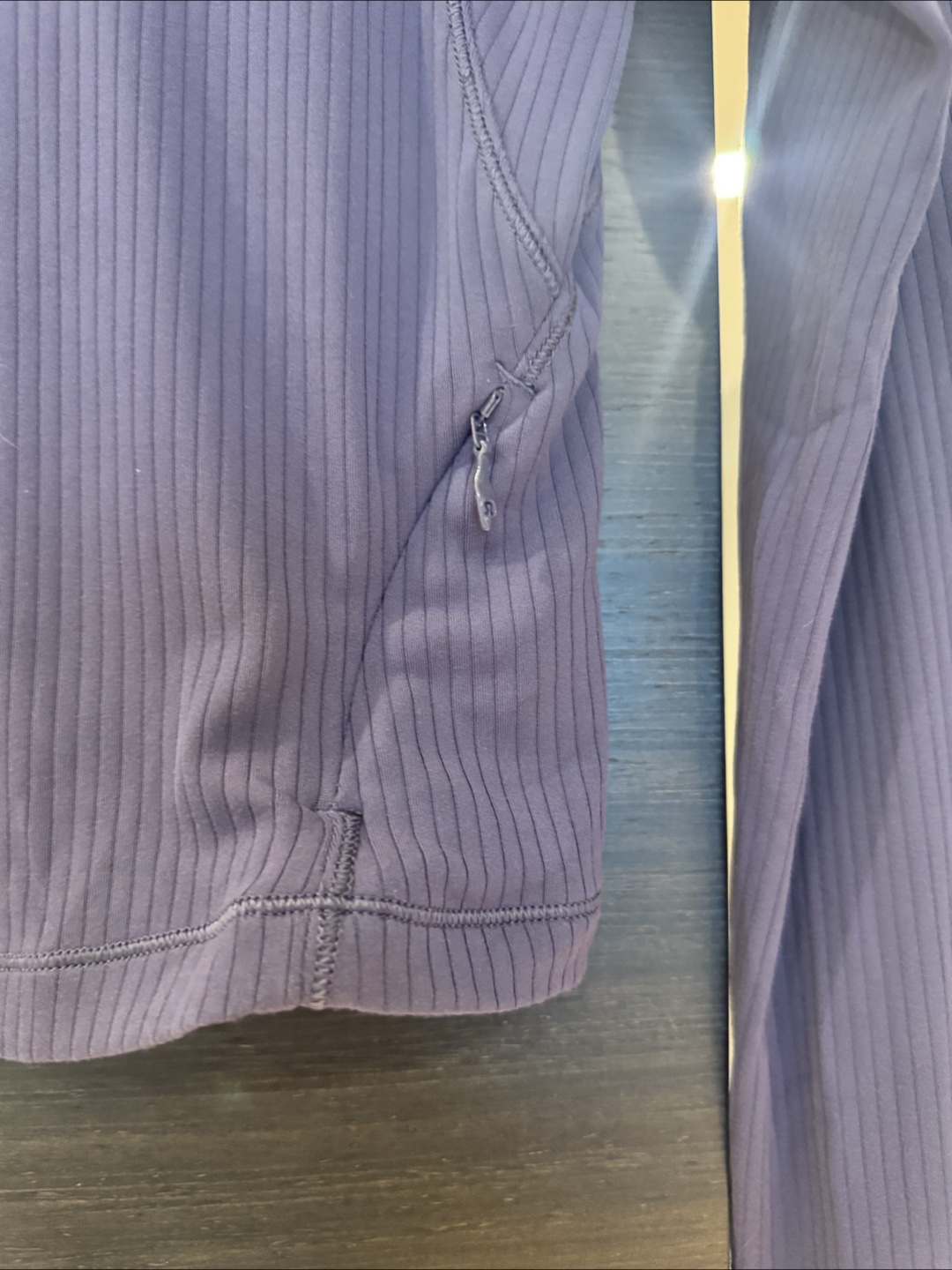 Lululemon It's Rulu Ribbed Cropped Half Zip - photo 4