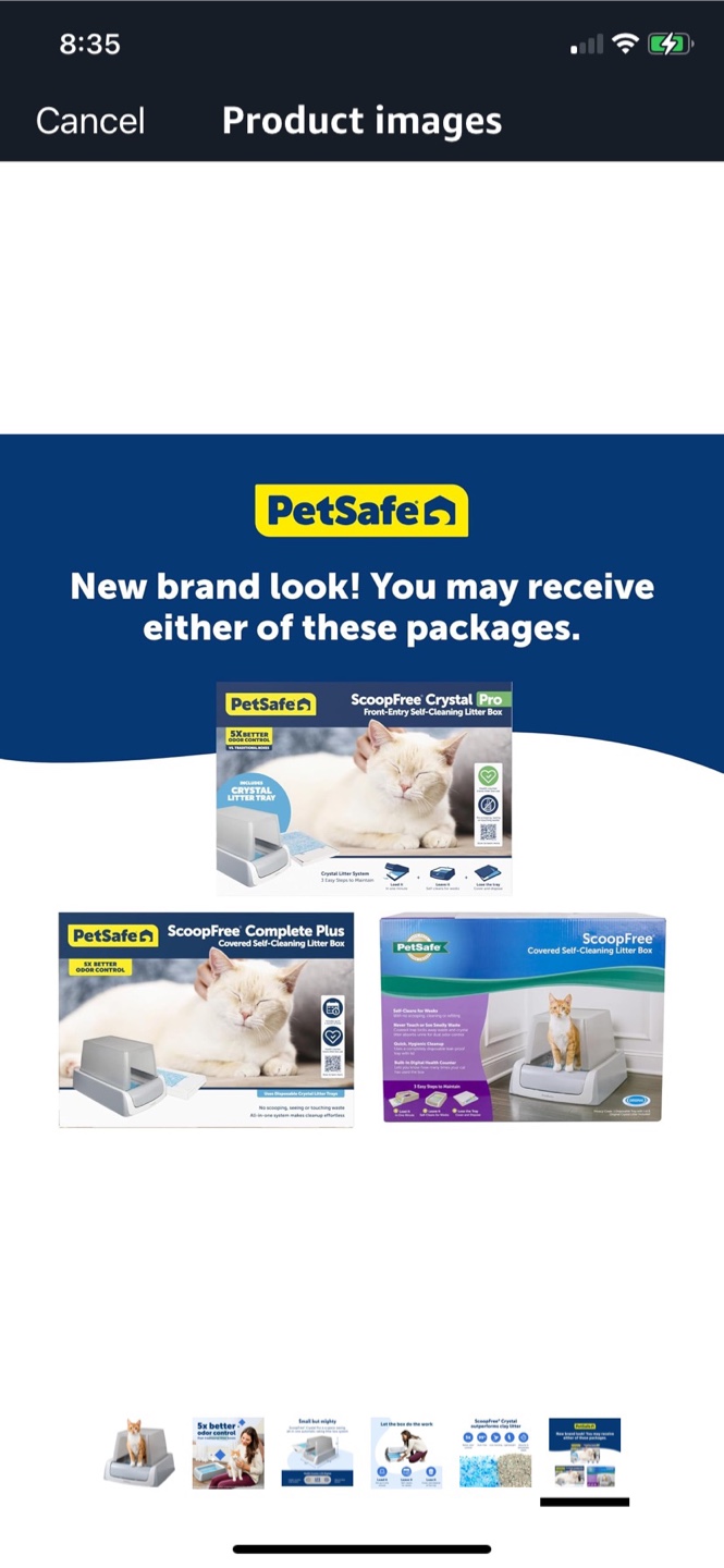 PetSafe ScoopFree Self-Cleaning Litter Box