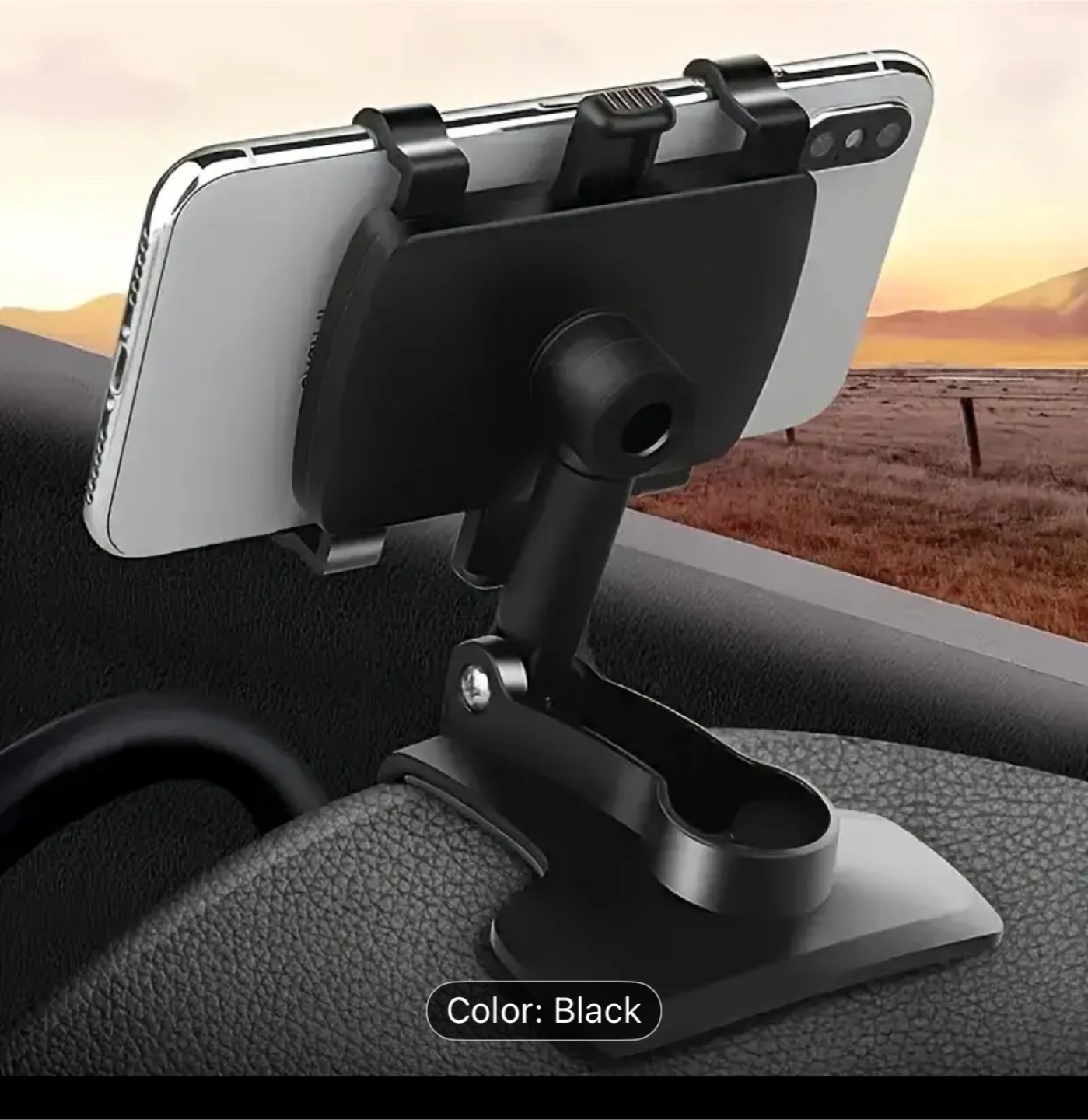 Black Car Phone Holder Mount - photo 4