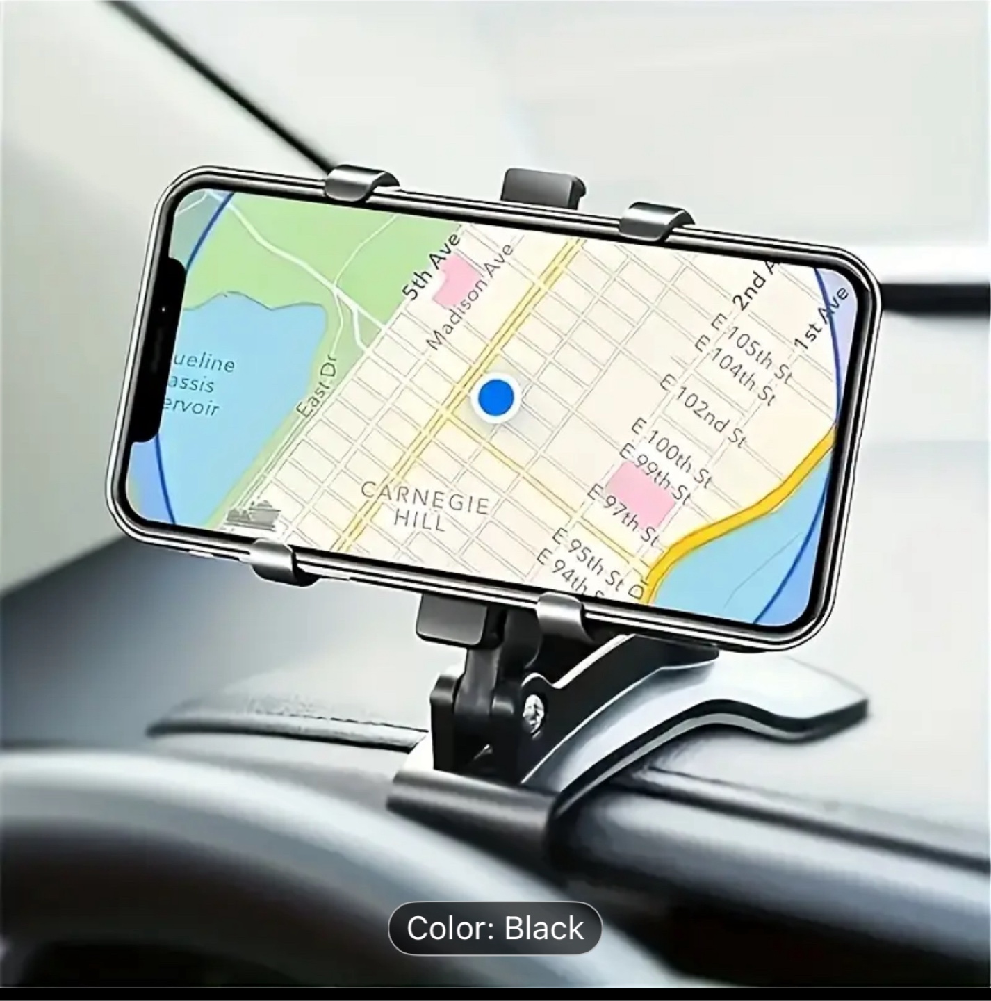 Black Car Phone Holder Mount - photo 2