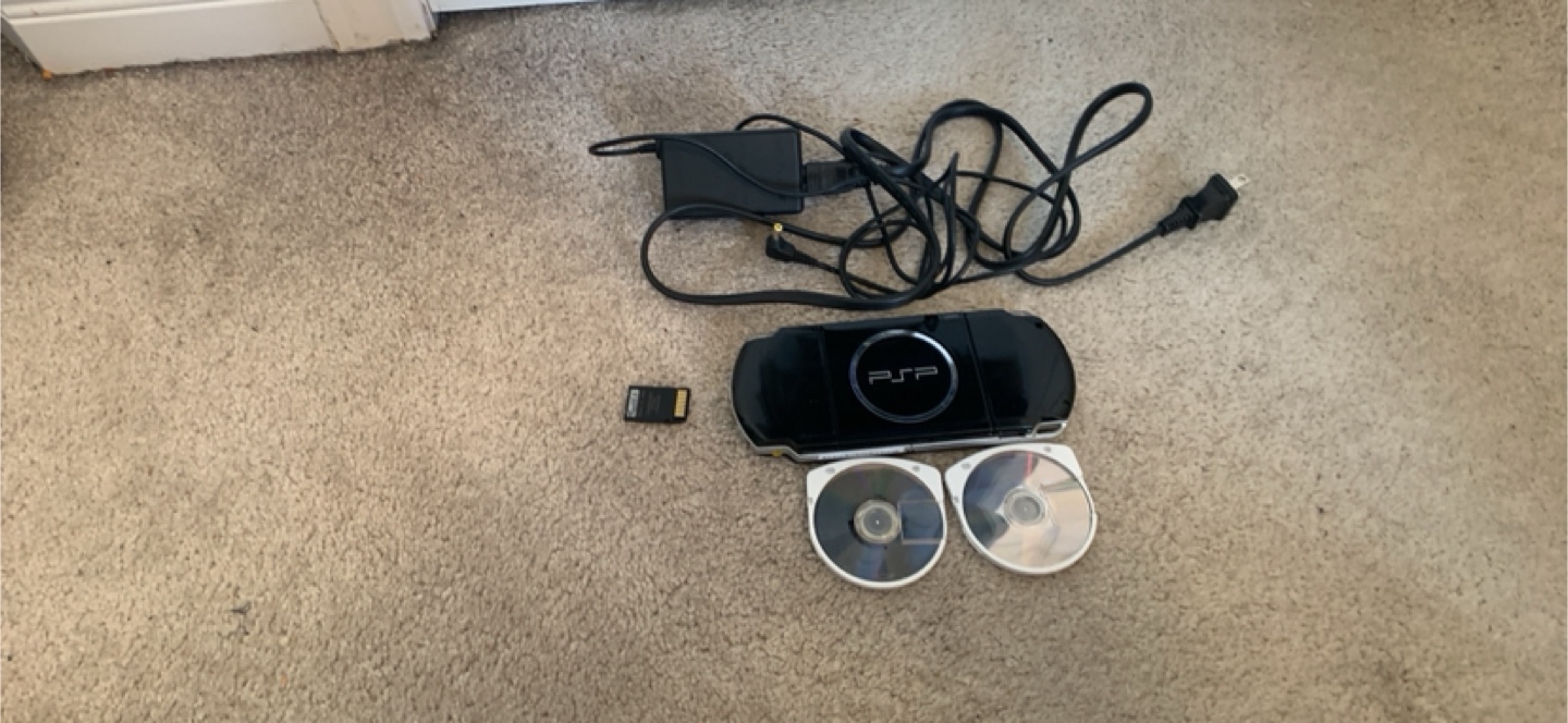 Sony PSP with Charger and Games - photo 2