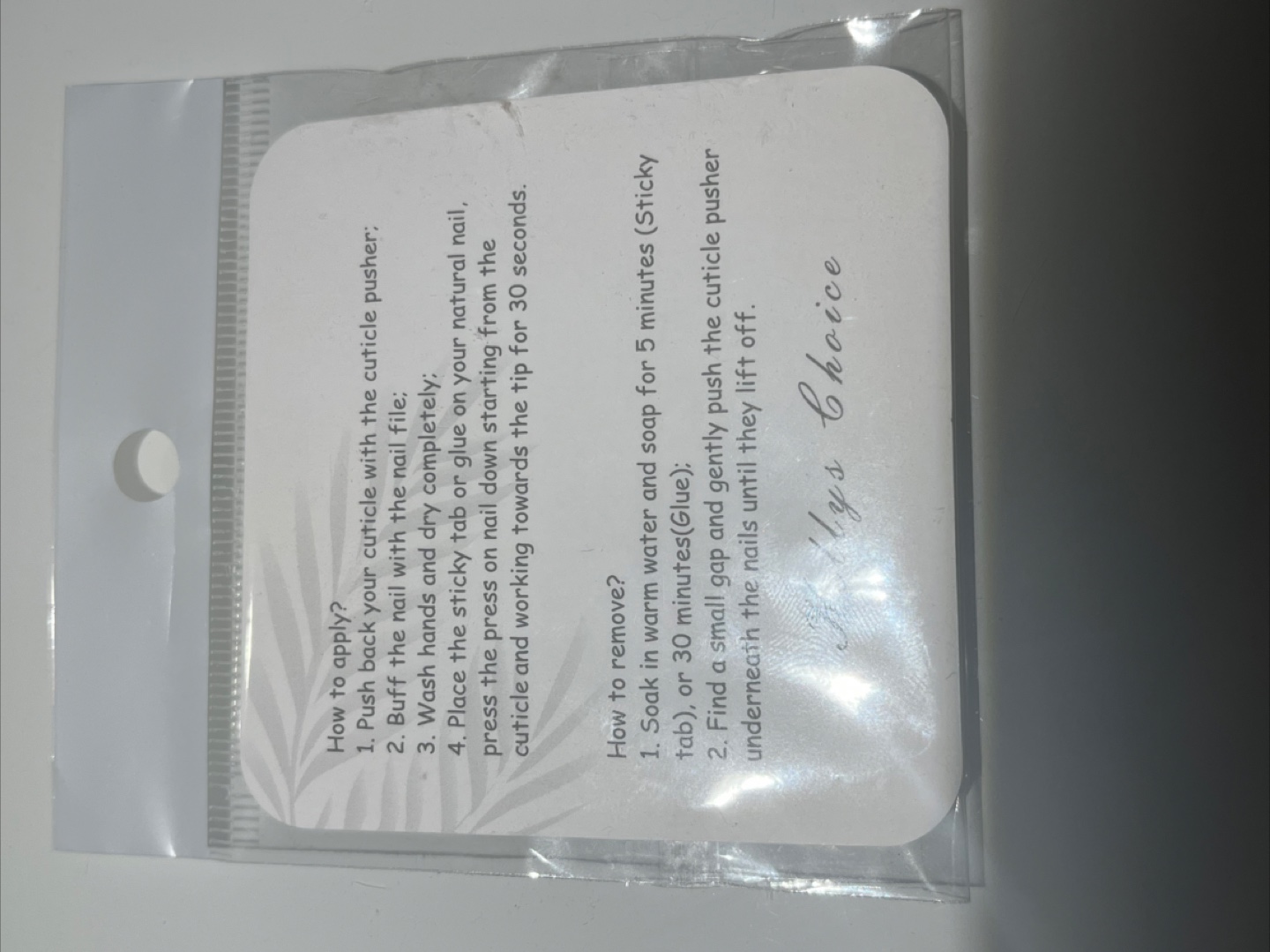 New Press on Nails - Size Small - photo 3