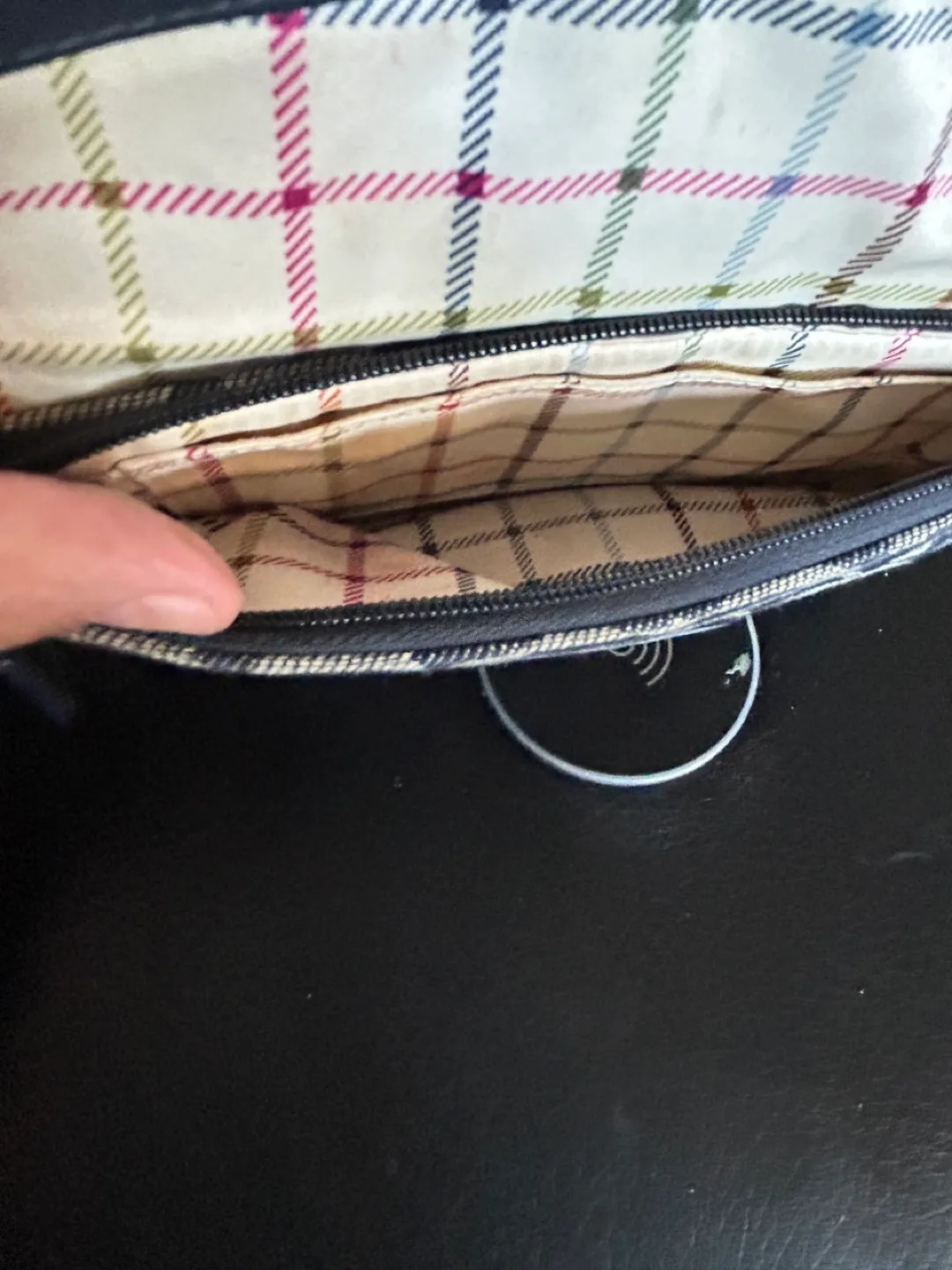 Coach Signature Denim Wristlet image indicator(6)