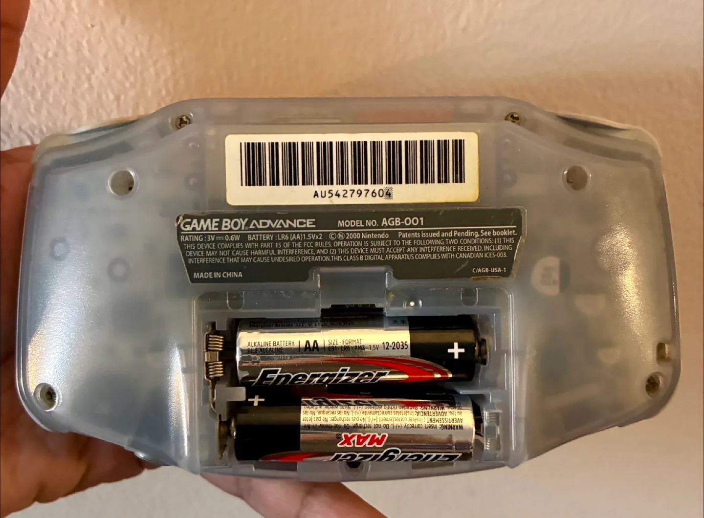 Game boy Advance bundle (no battery cover) image indicator(6)