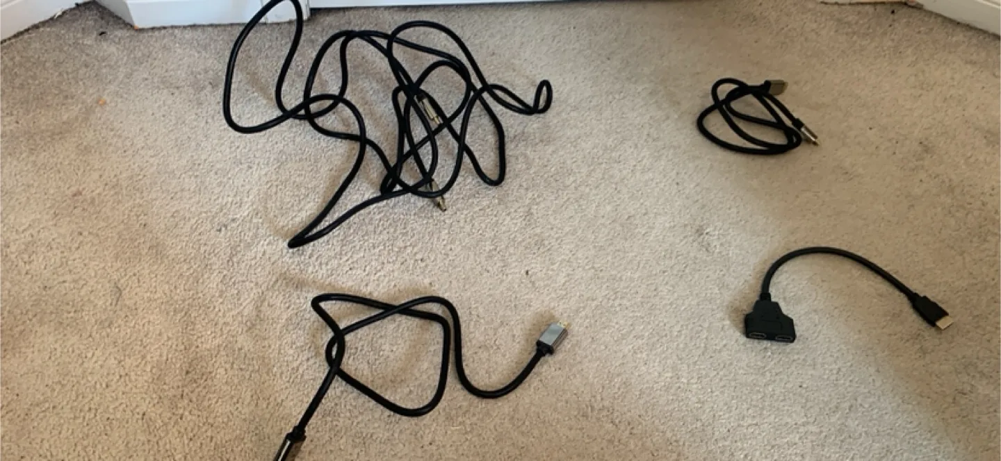 Various Cables - HDMI, Audio image indicator(2)