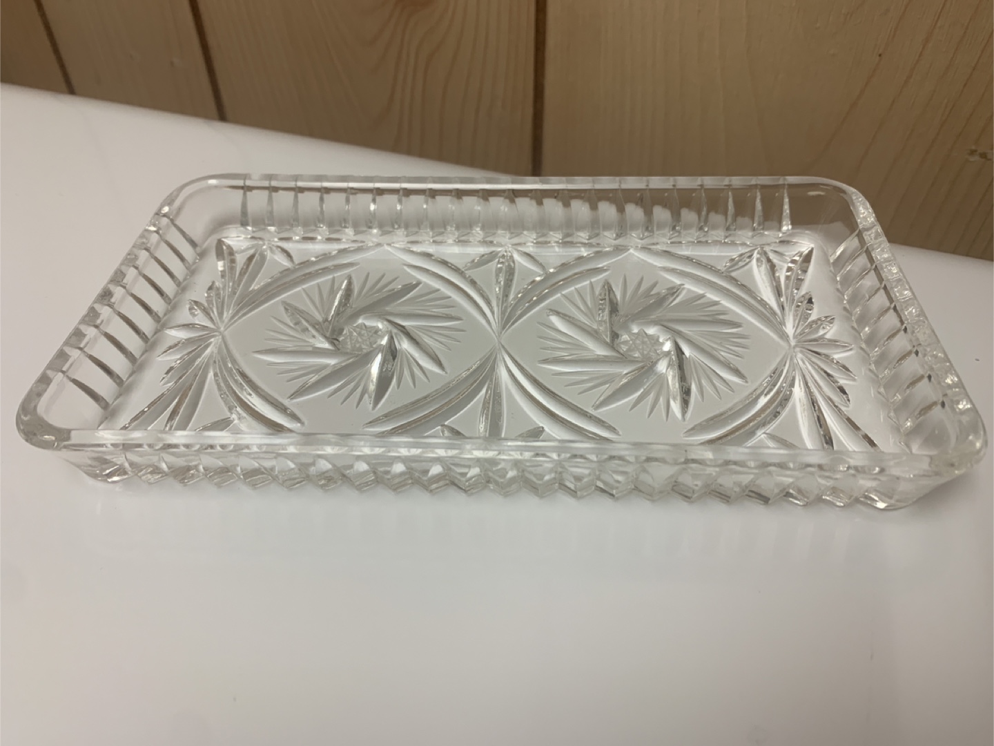 Crystal Glass Tray - photo 2