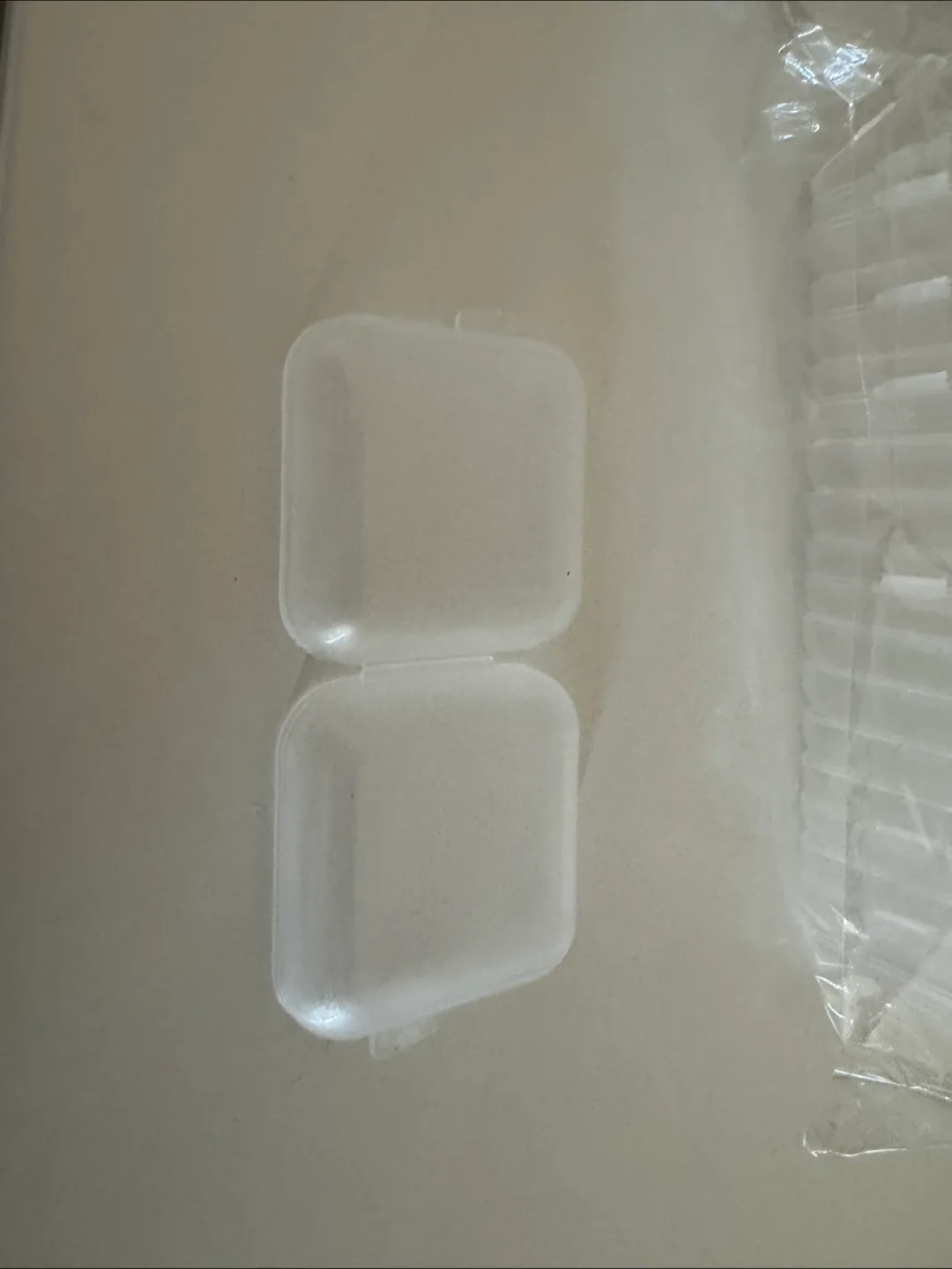 20pcs Clear Small Square Storage Containers image indicator(4)