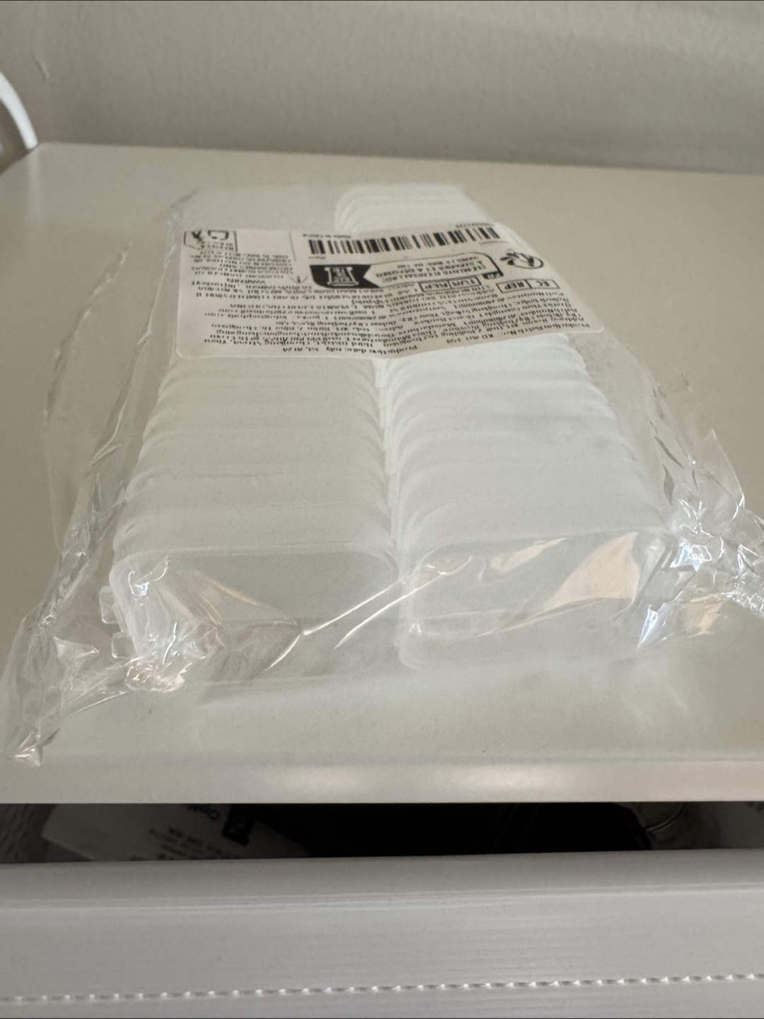 20pcs Clear Small Square Storage Containers - photo 2