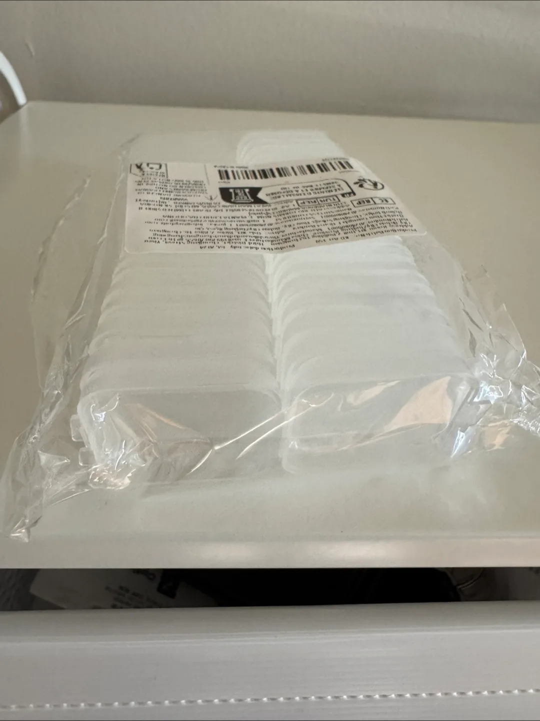 20pcs Clear Small Square Storage Containers image indicator(2)