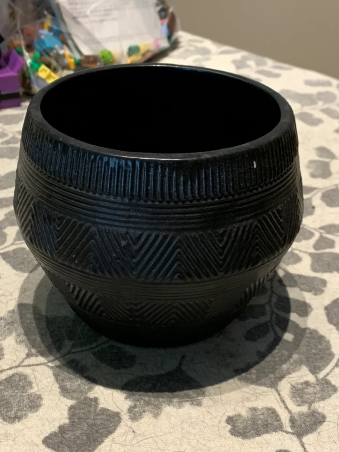 Black Decorative Bowl thumbnail