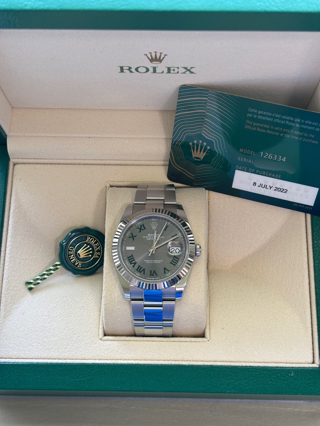 ❗️LIMITED DEAL OF THE ONLY THIS WEEK❗️Rolex Datejust 41mm 2022