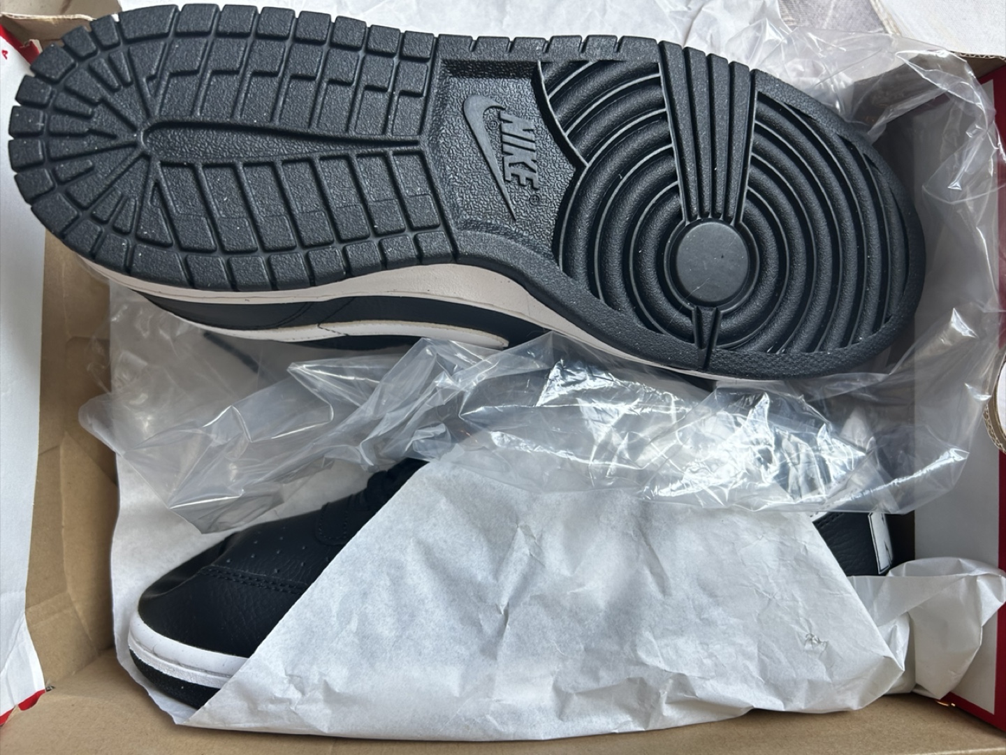 New Nike Big Nike Low Black/White - Size 11 - photo 3
