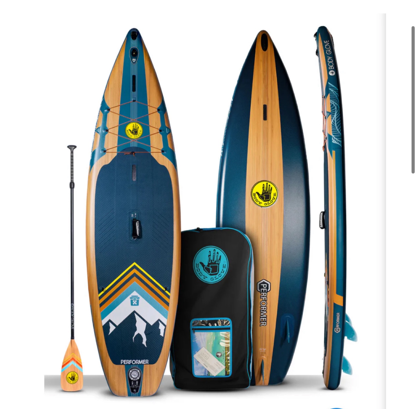 Body Glove Performer Inflatable Stand Up Paddle Board