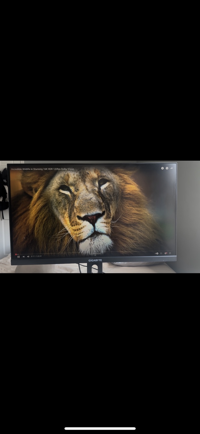 Gaming Monitor 27" 165 Hz 1440p