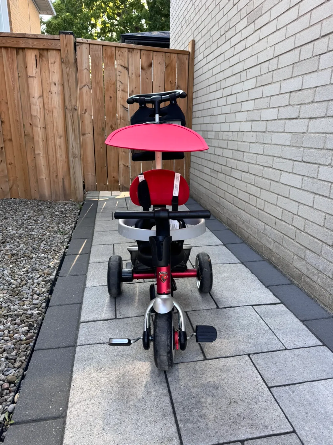 Rollplay Red Toddler Tricycle thumbnail