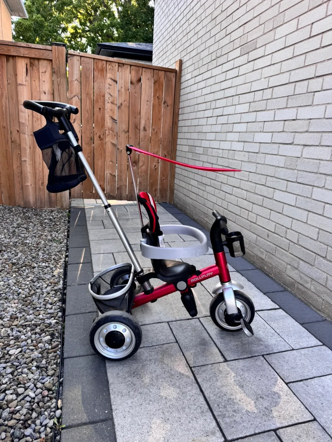 Rollplay Red Toddler Tricycle image indicator(3)