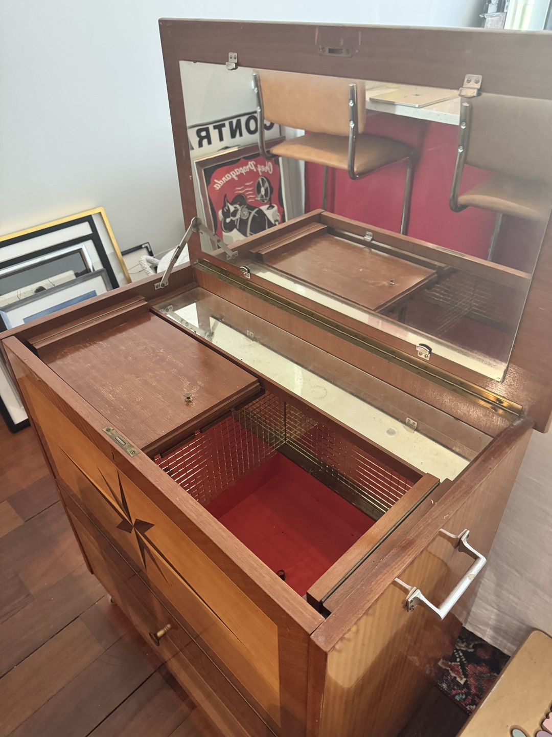 Vintage Bar Vanity Cabinet - Star Design - photo 3
