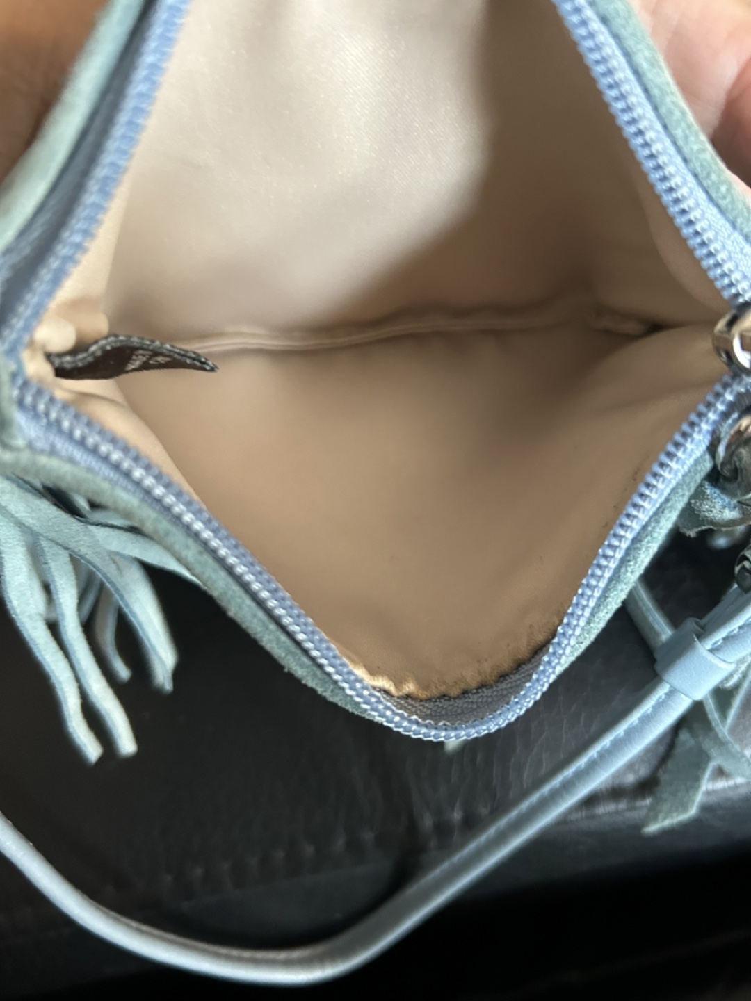 Coach Suede Wristlet with Fringe - photo 5