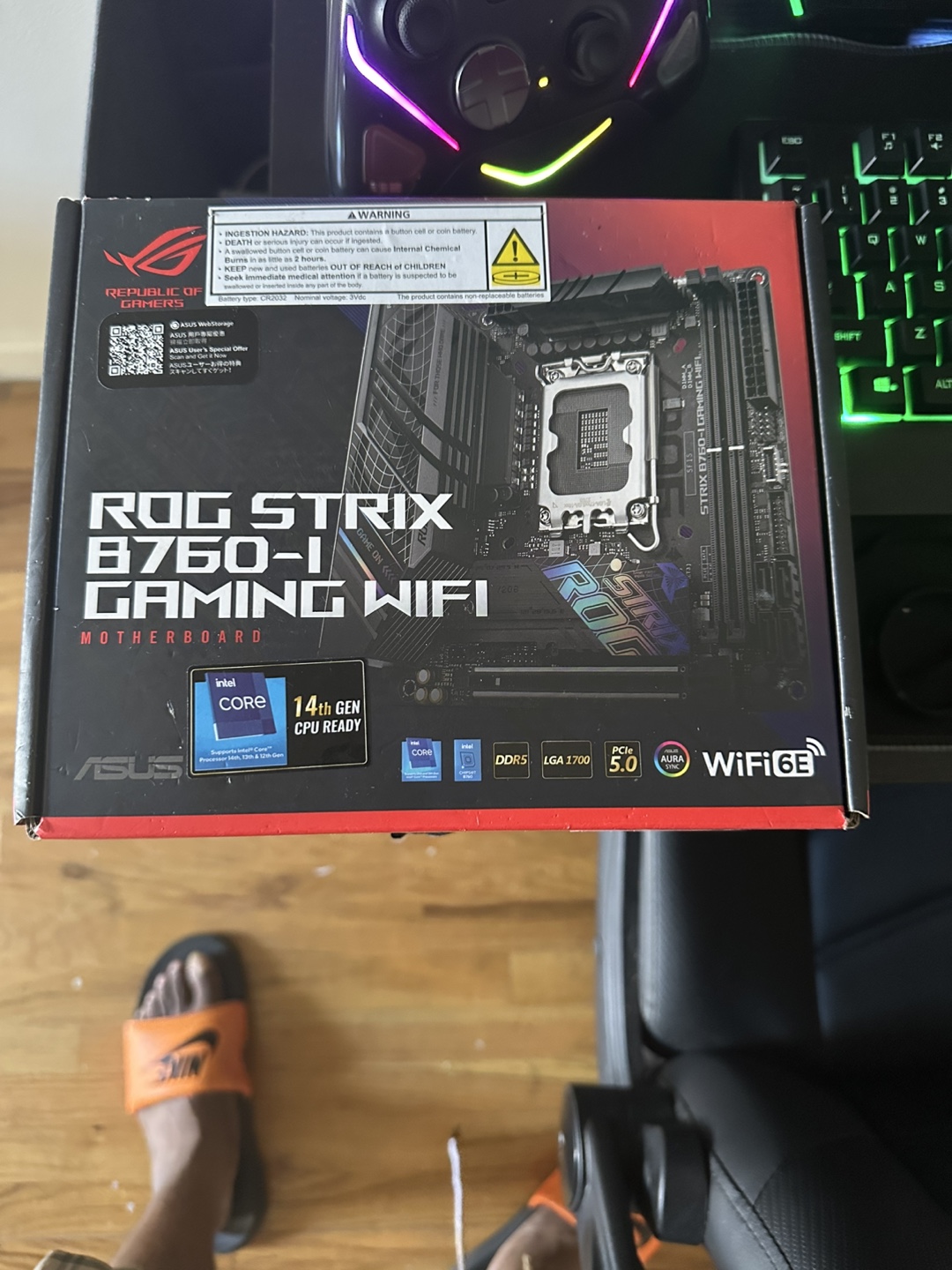 ASUS ROG STRIX B760-I GAMING WIFI Motherboard