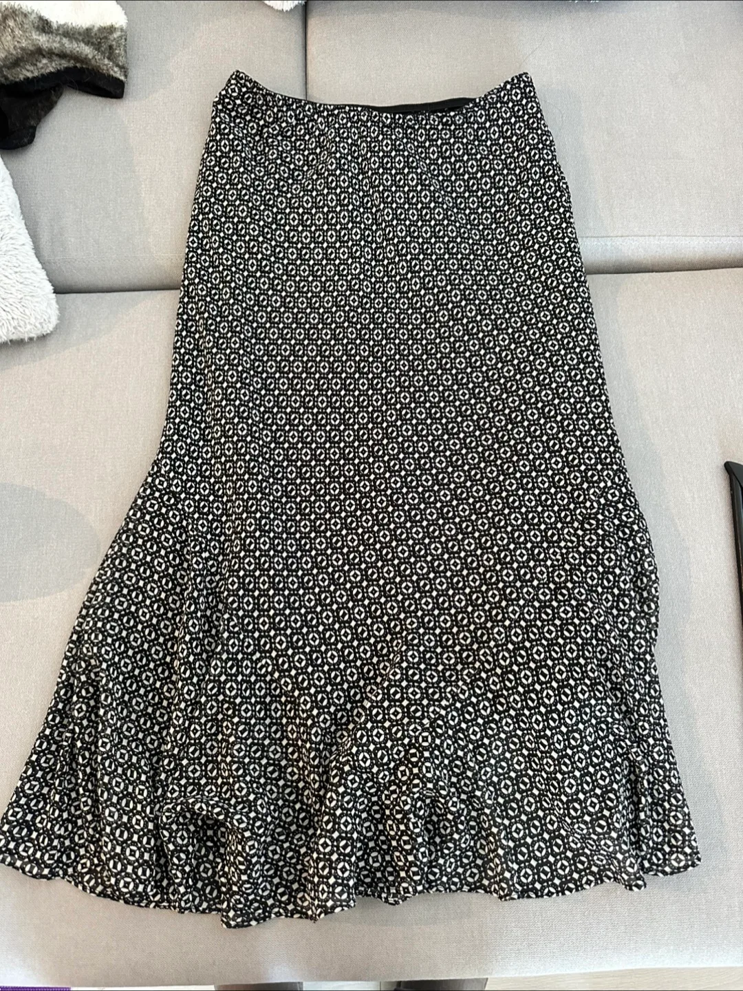 Patterned Long Skirt thumbnail