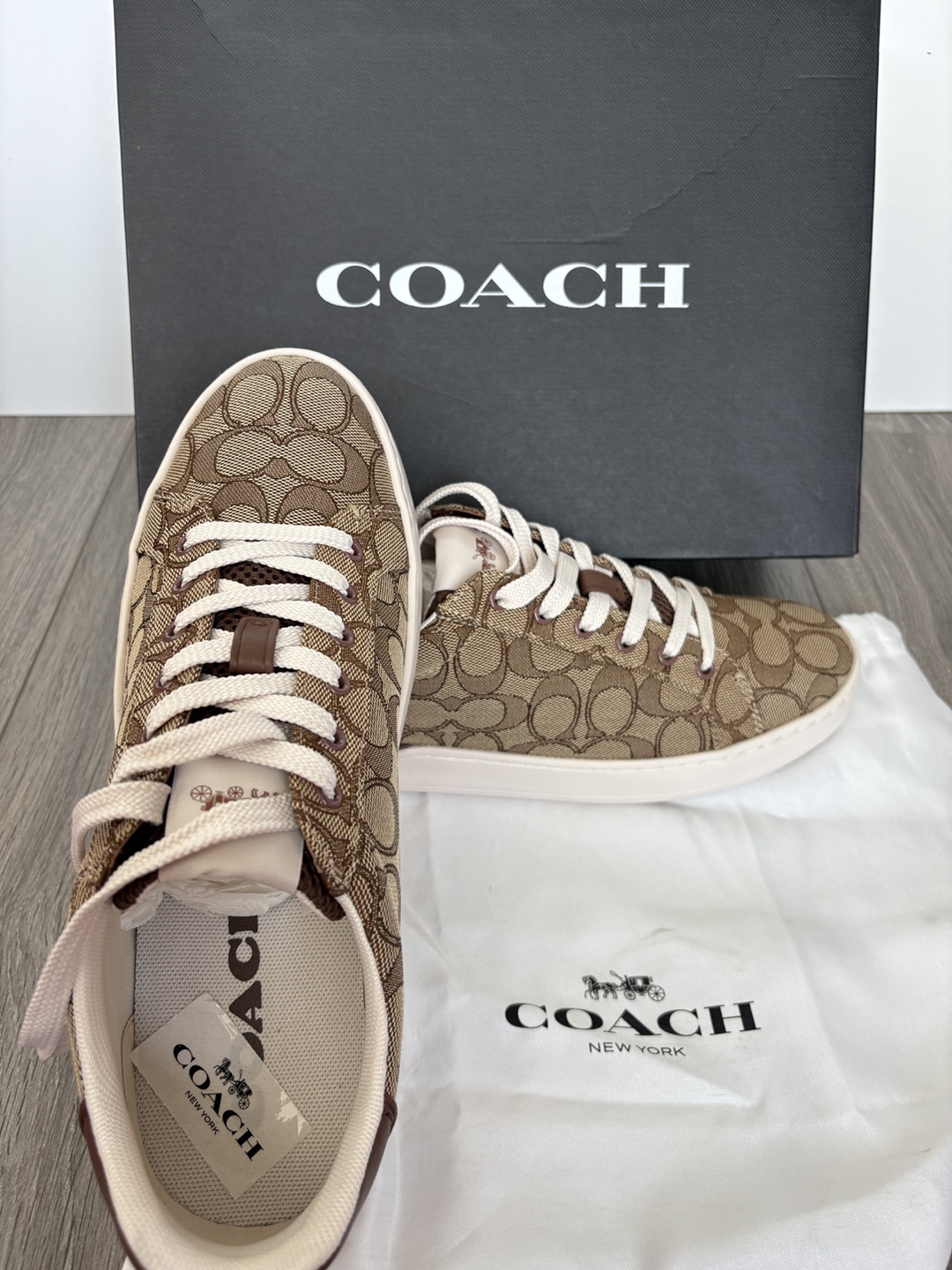 New Coach Women's Sneakers Size 6.5 - photo 3