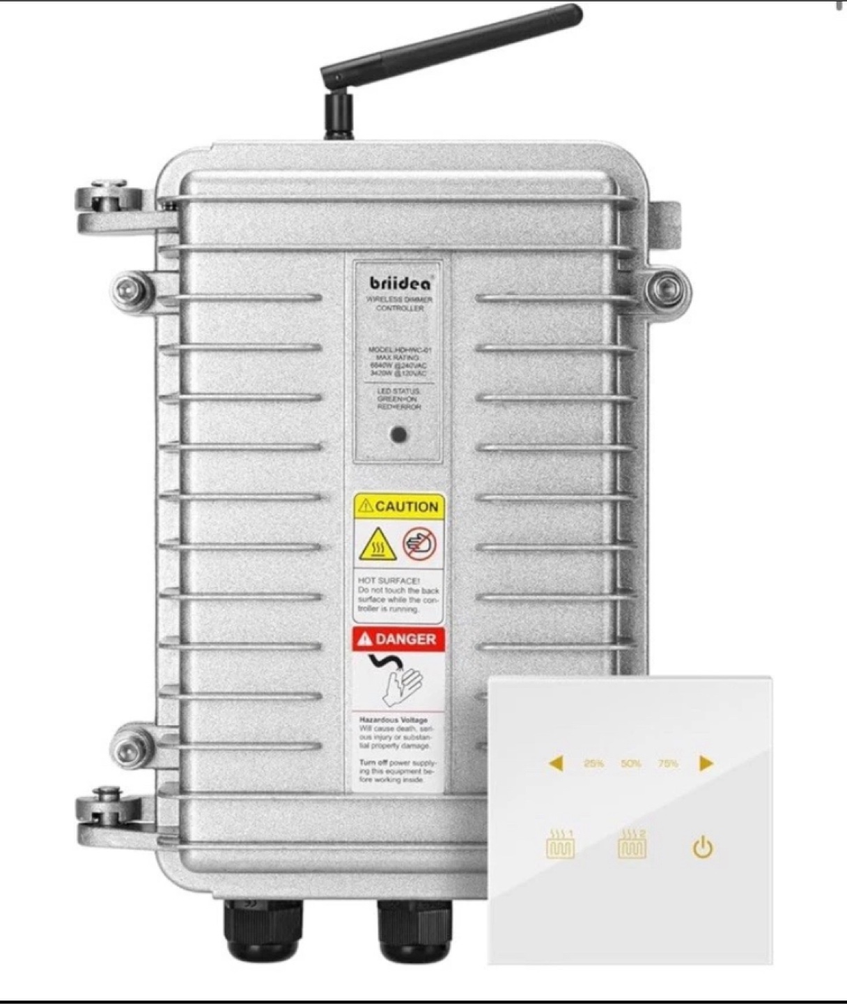 Briidea Wireless heater Controller - new