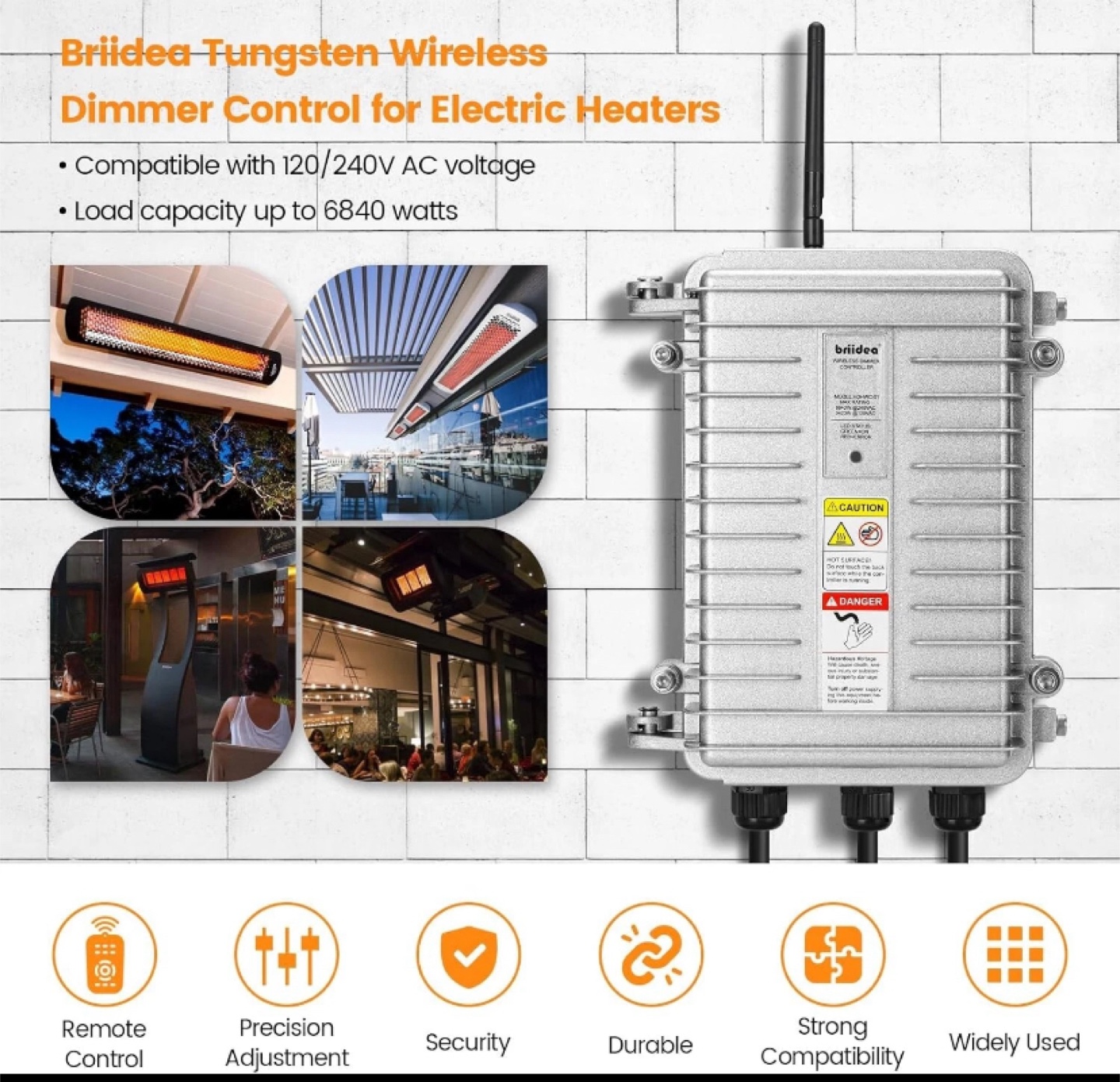 Briidea Wireless heater Controller - new - photo 2
