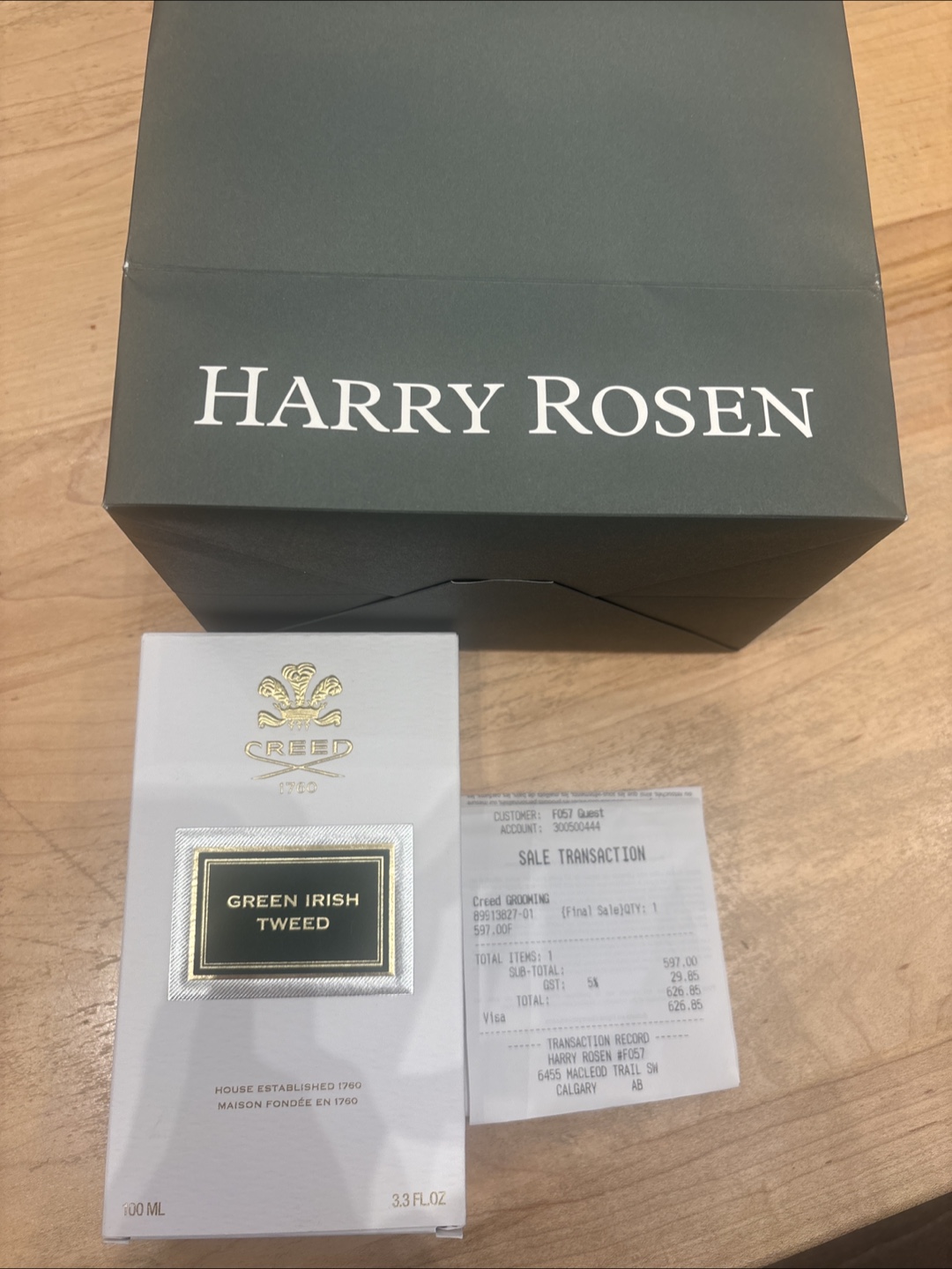 Creed Green Irish Tweed 100ml