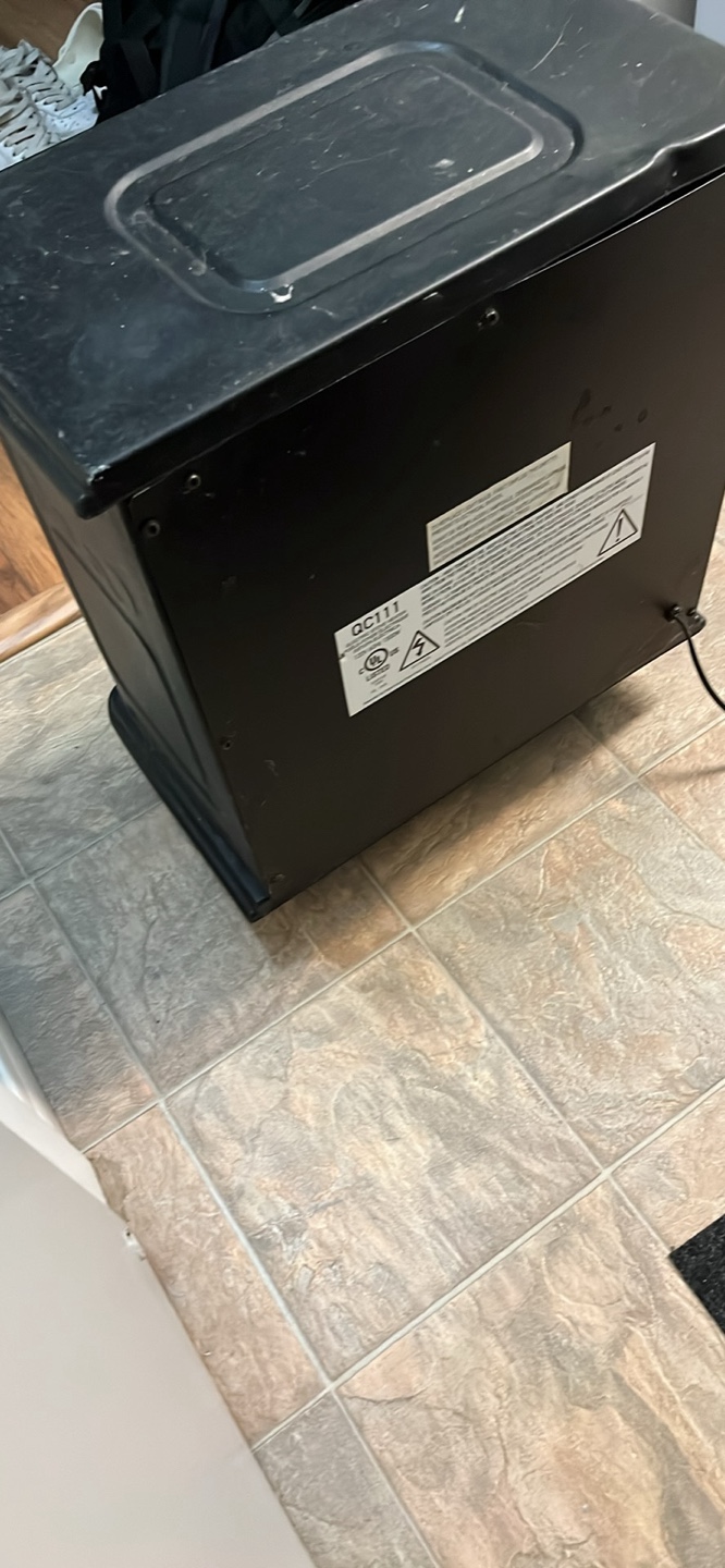 Black Electric Fireplace Heater - photo 3