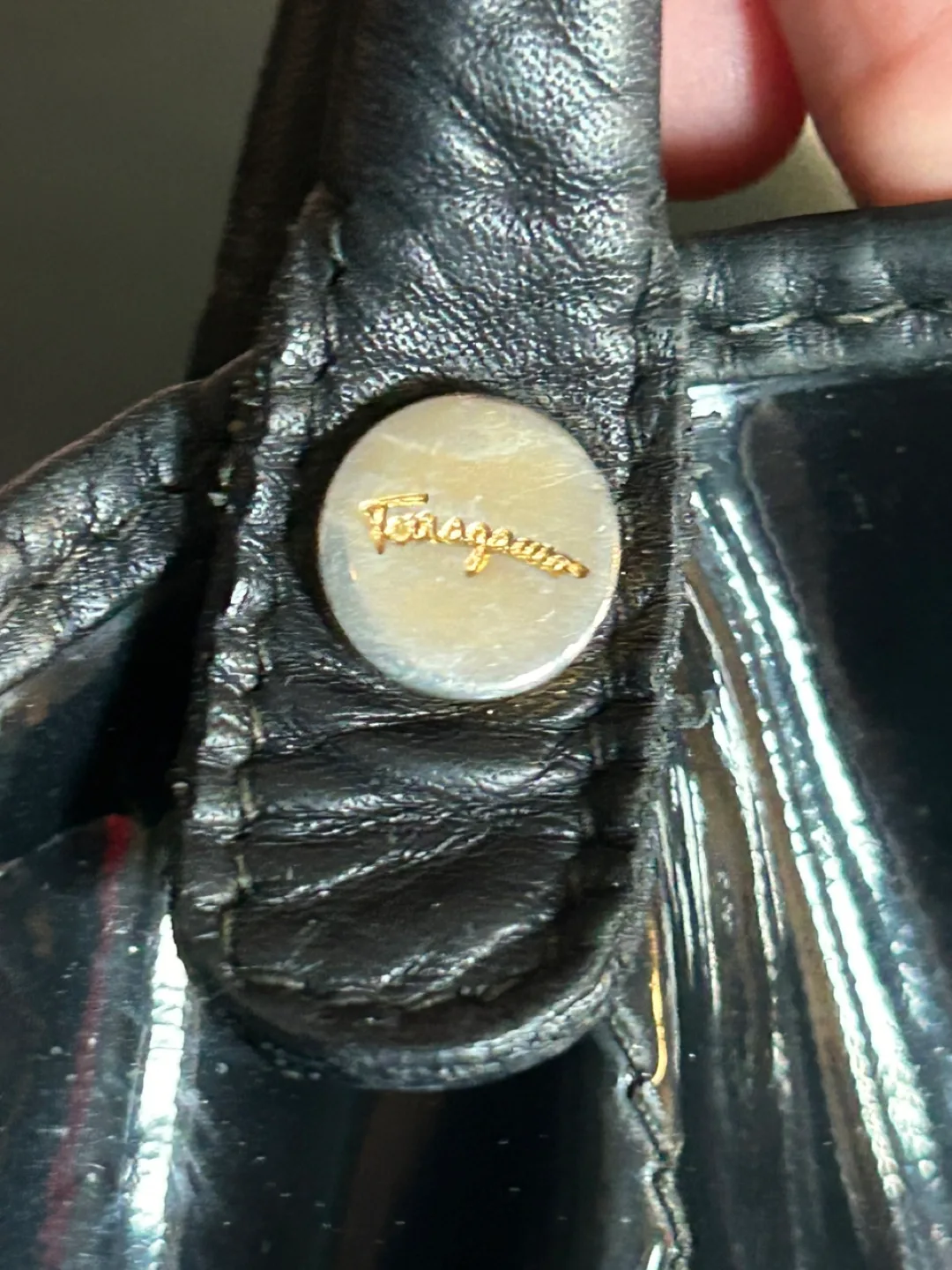 Salvatore Ferragamo Black Tote Bag image indicator(4)