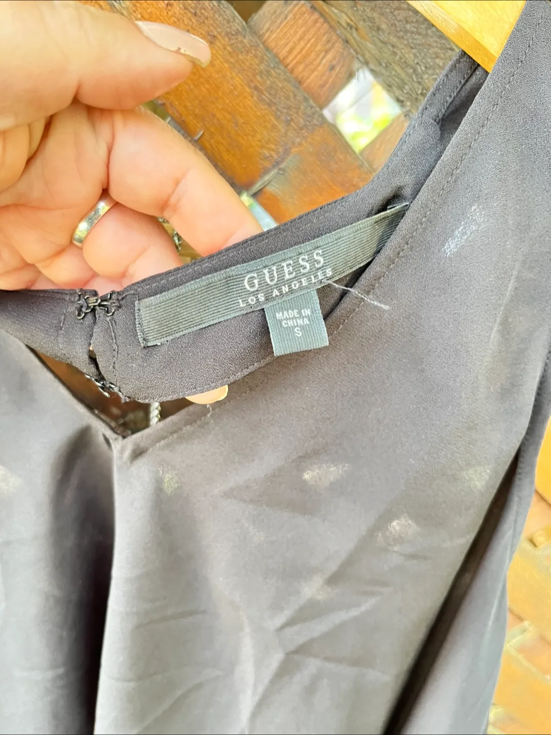 Guess S/P Dalis Chain Black Top image indicator(4)