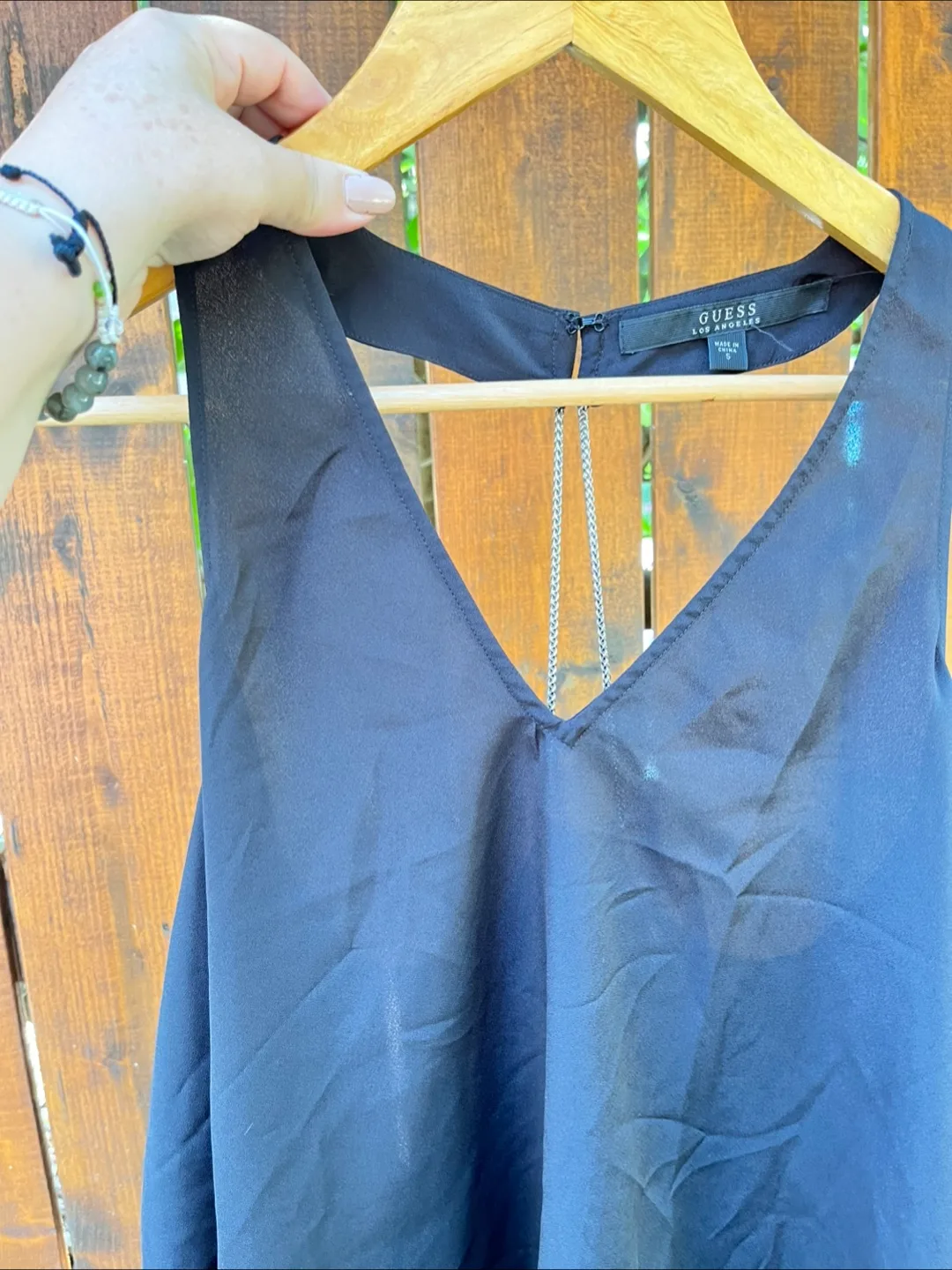 Guess S/P Dalis Chain Black Top image indicator(2)