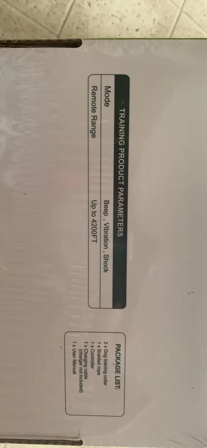 JUGGBOW DT-682 Dog Training Collar - New in Box image indicator(2)