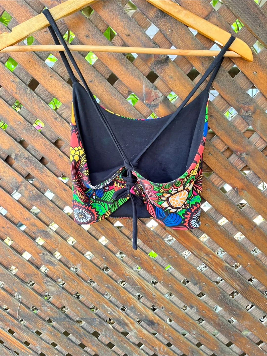 Floral Print Crop Top image indicator(4)