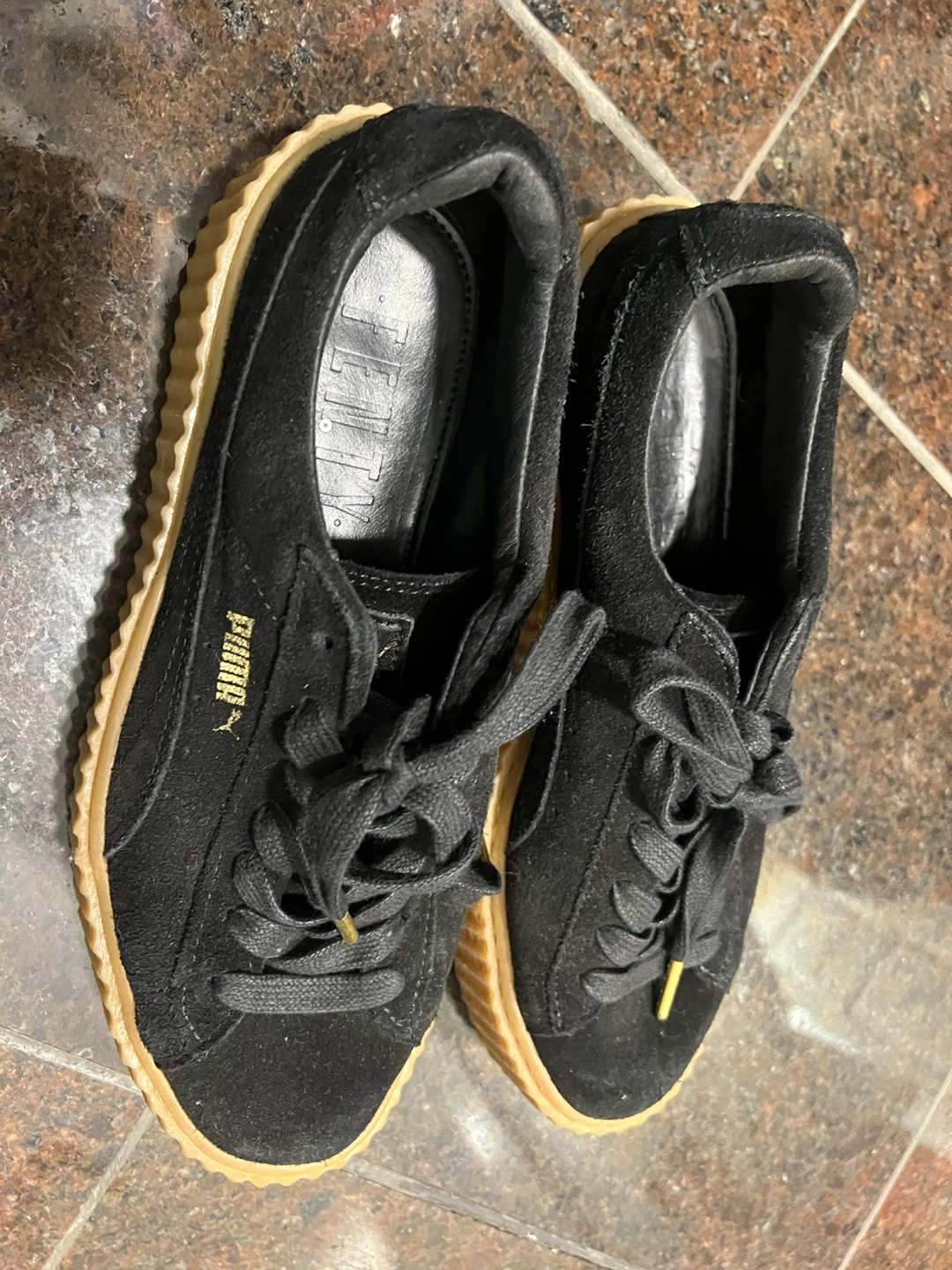 Puma Rihanna Creeper Black, US 8