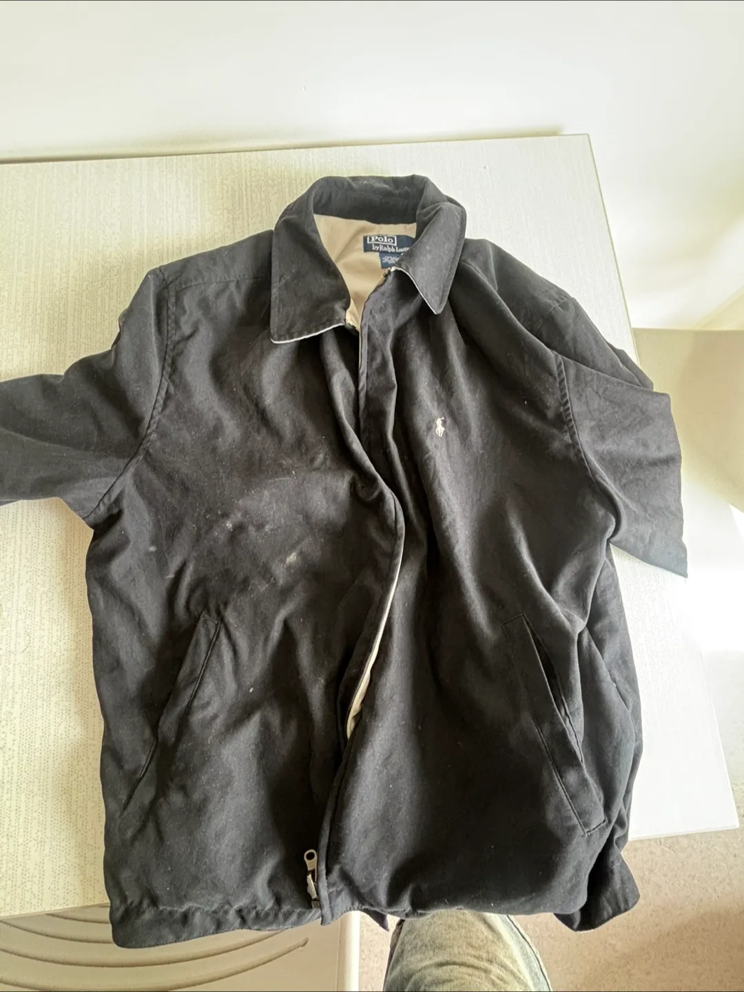 Polo Ralph Lauren Black Jacket L thumbnail