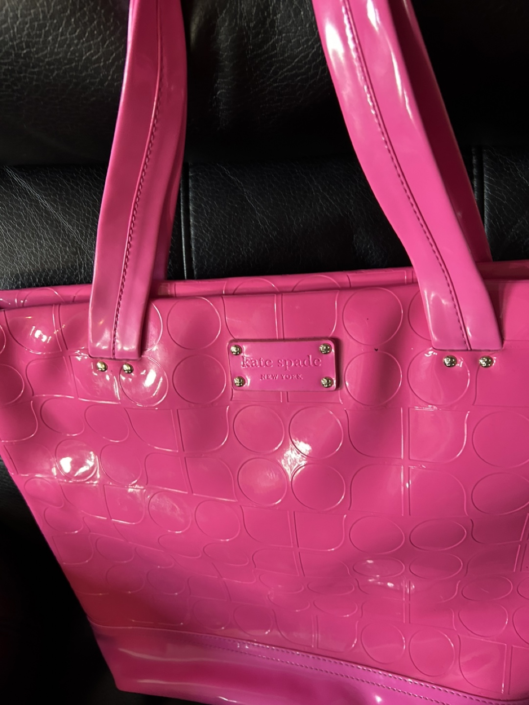 Kate Spade Pink Tote Bag - photo 3