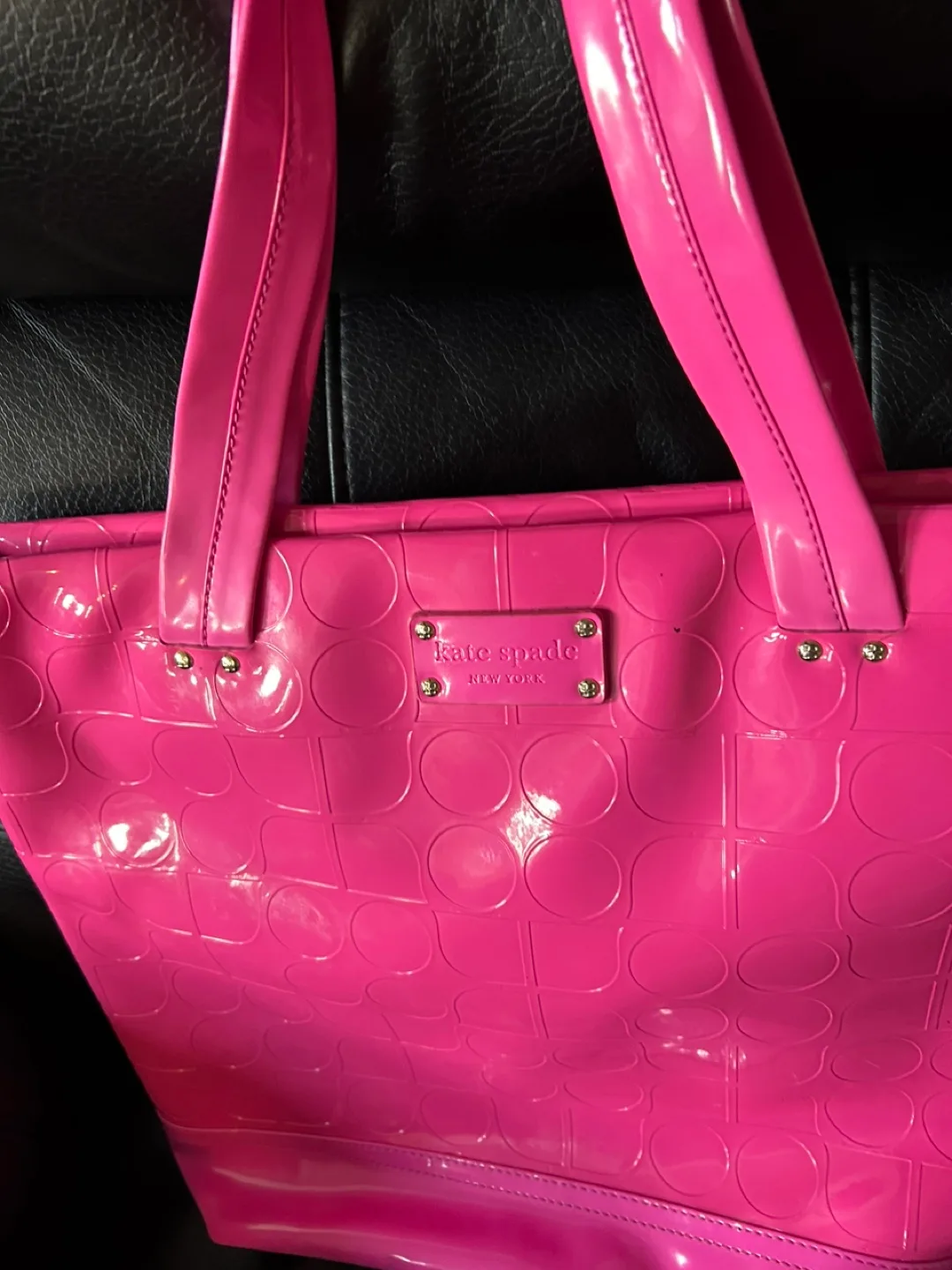 Kate Spade Pink Tote Bag image indicator(3)