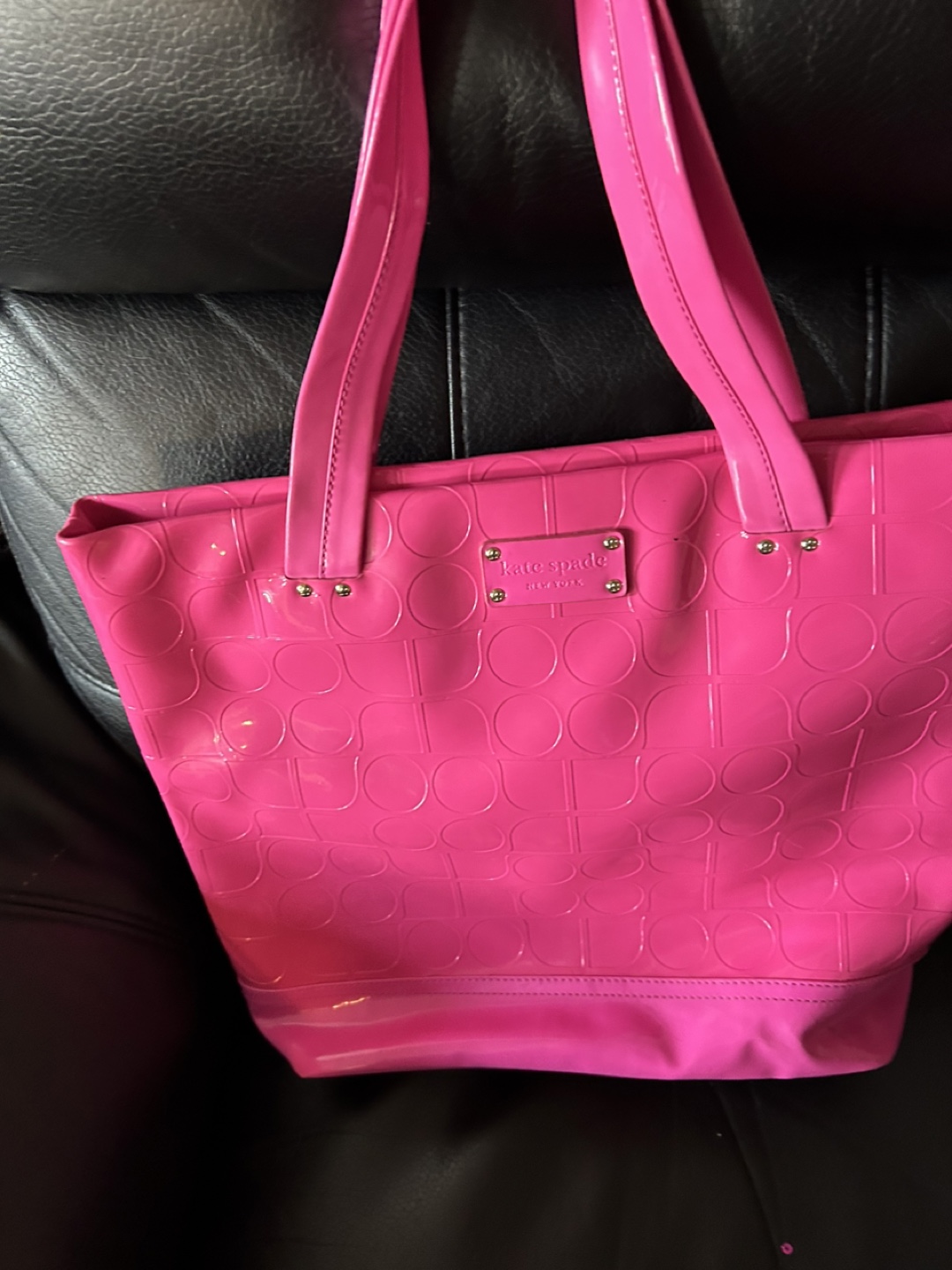 Kate Spade Pink Tote Bag - photo 2