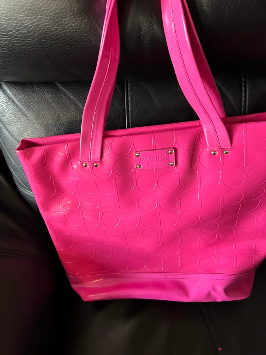 Kate Spade Pink Tote Bag image indicator(2)