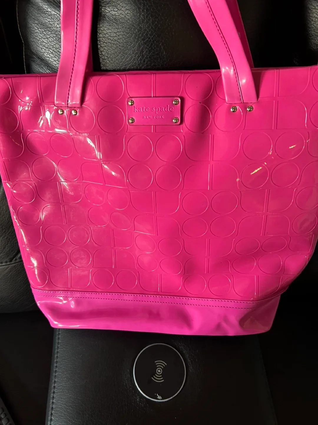 Kate Spade Pink Tote Bag thumbnail