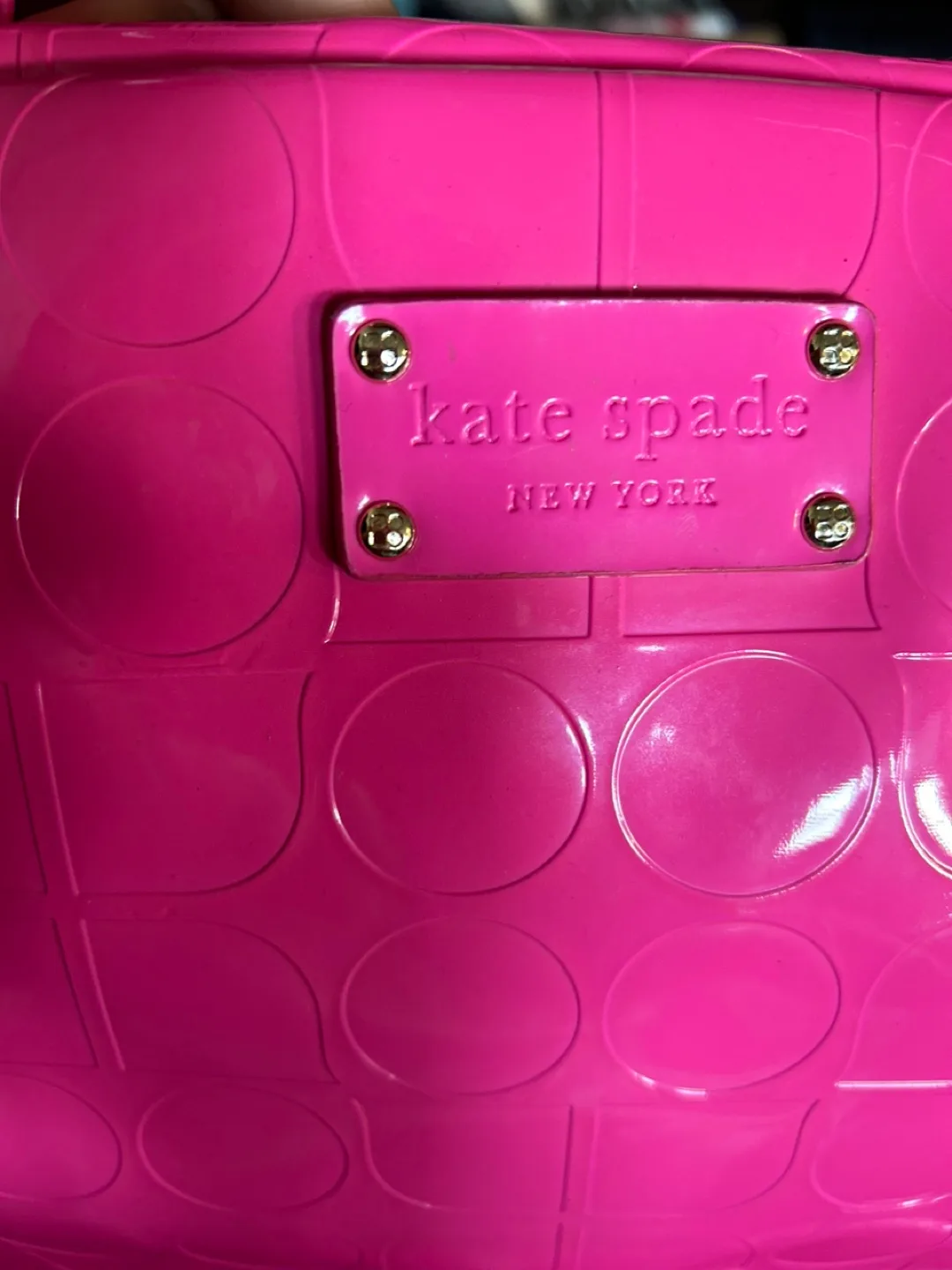 Kate Spade Pink Tote Bag image indicator(5)