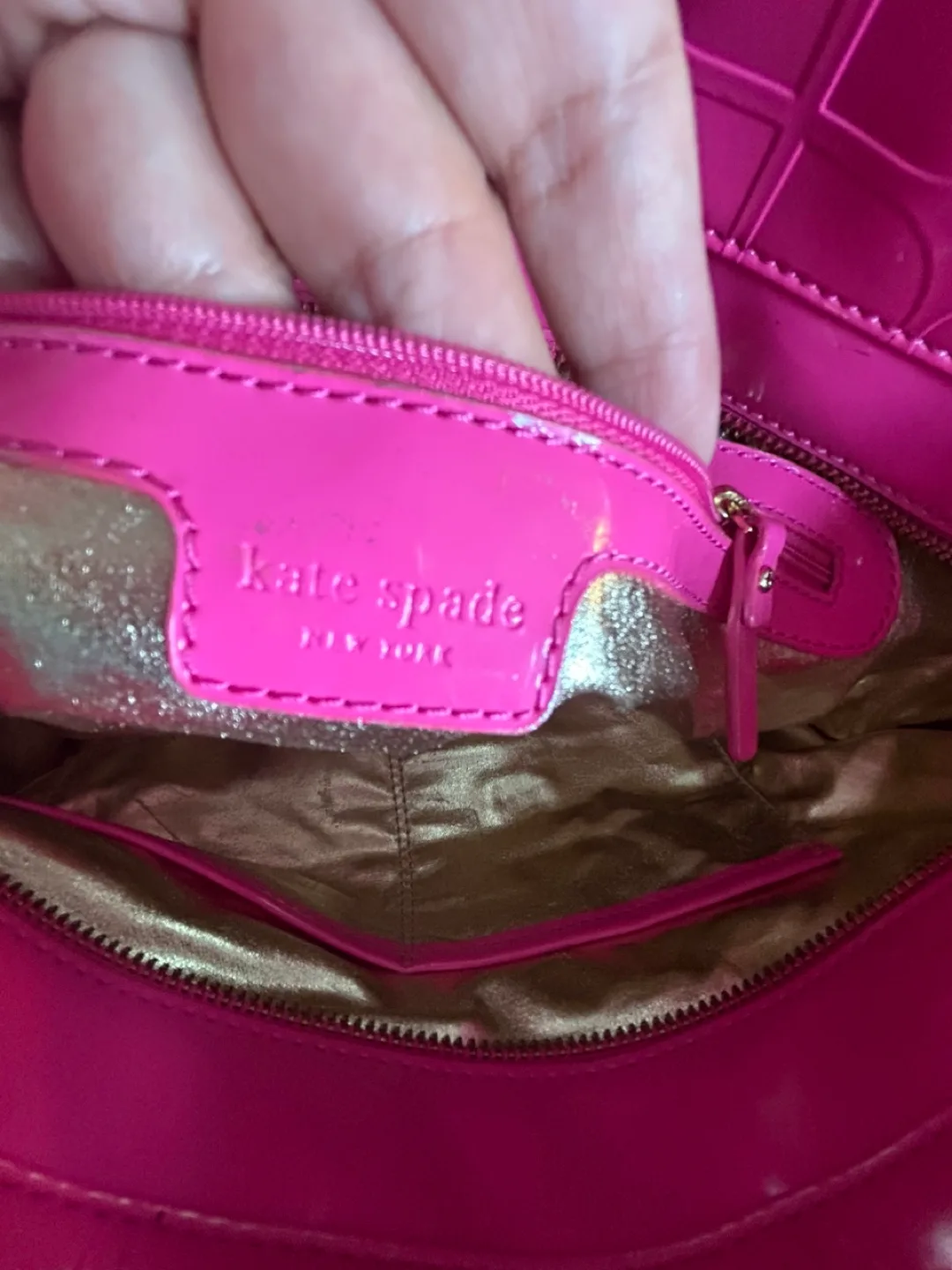 Kate Spade Pink Tote Bag image indicator(7)